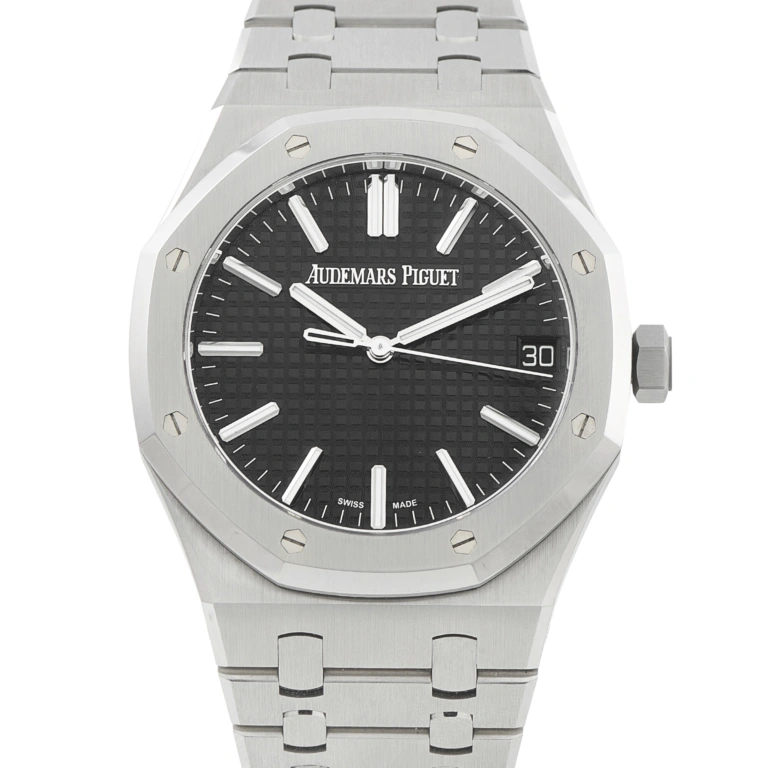 Audemars Piguet Royal Oak Black Dial Steel Watch 15510st.oo.1320st.07
