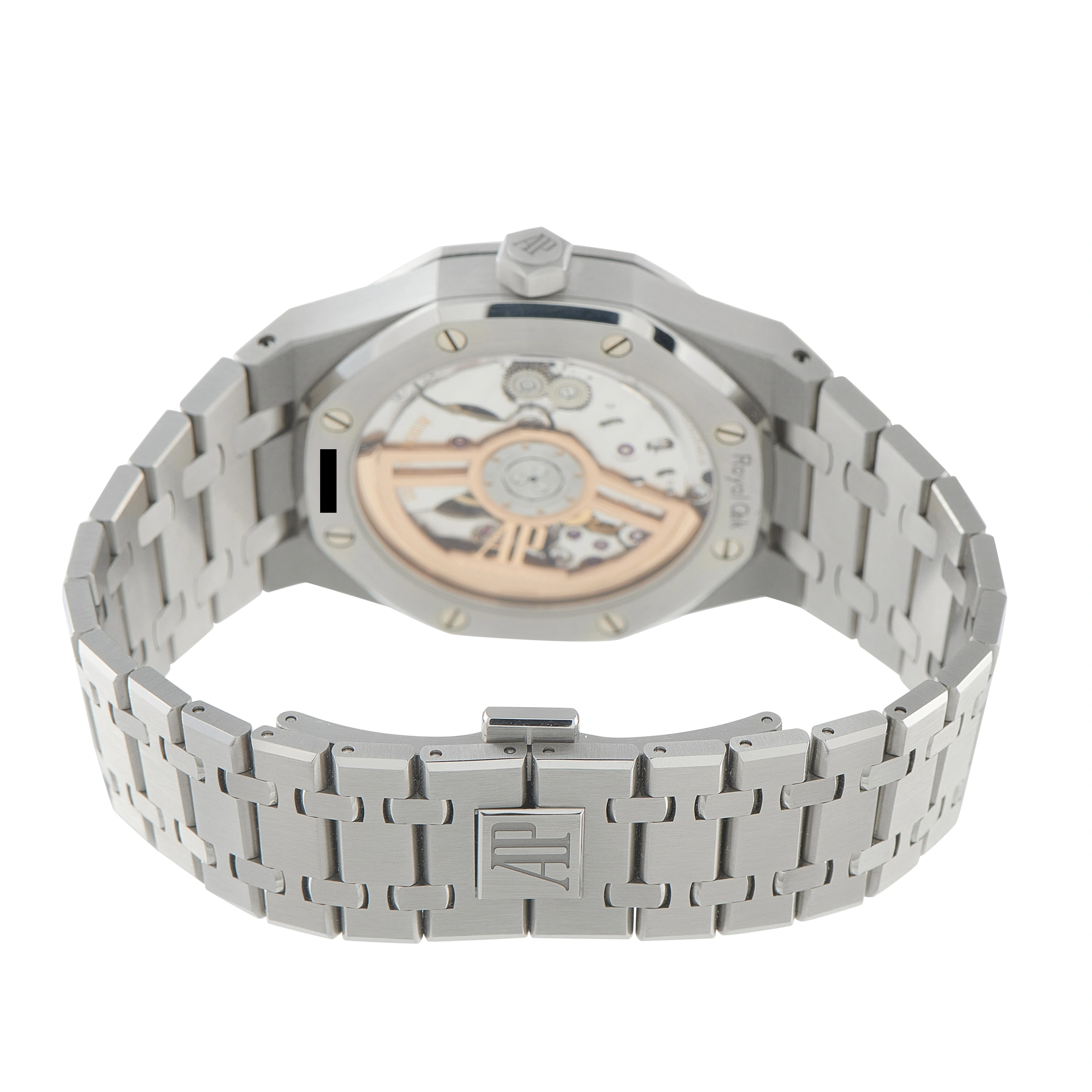 Audemars Piguet Royal Oak Black Dial Steel Watch 15510st.oo.1320st.07 - Image 4