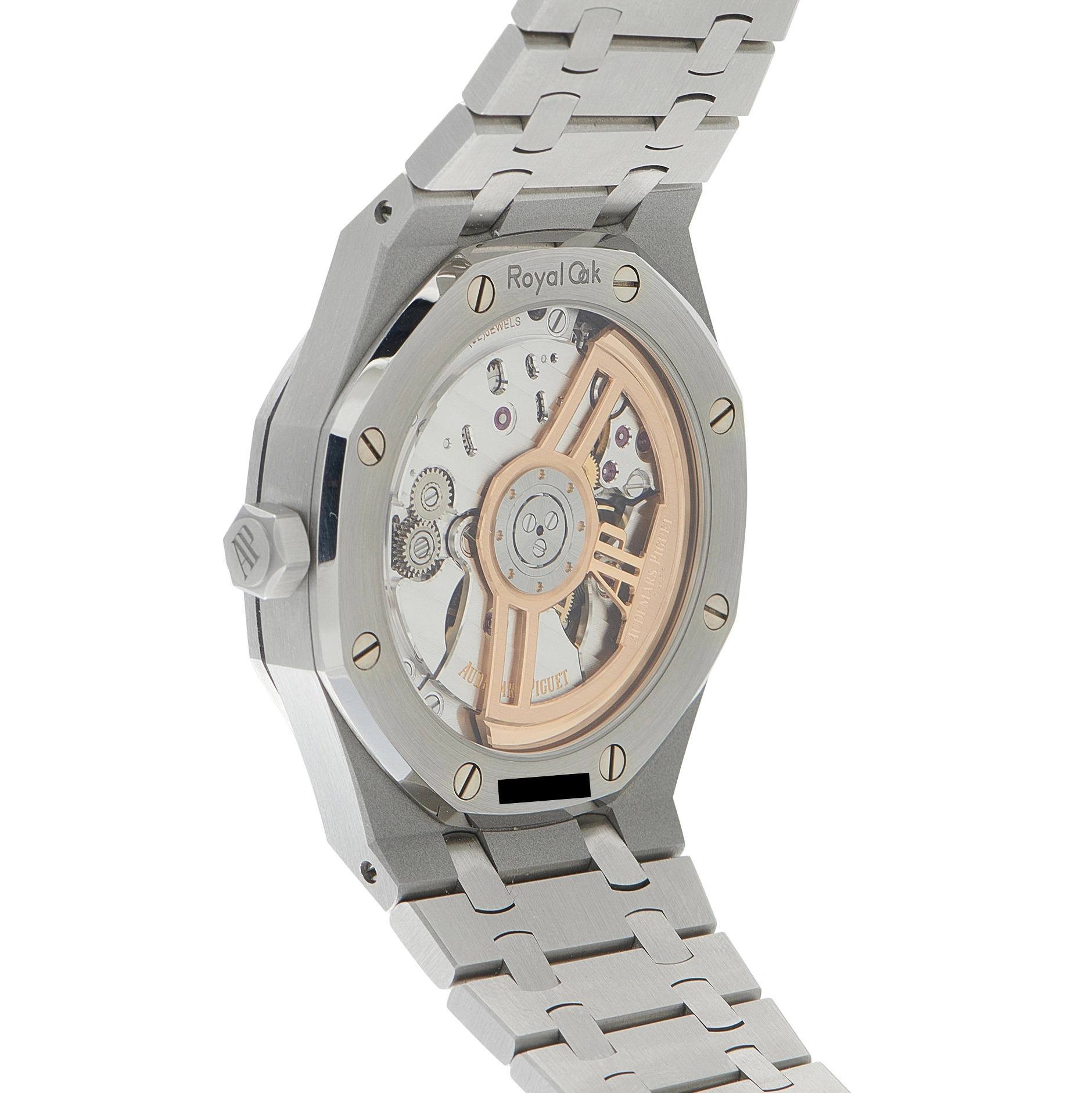 Audemars Piguet Royal Oak Black Dial Steel Watch 15510st.oo.1320st.07 - Image 3