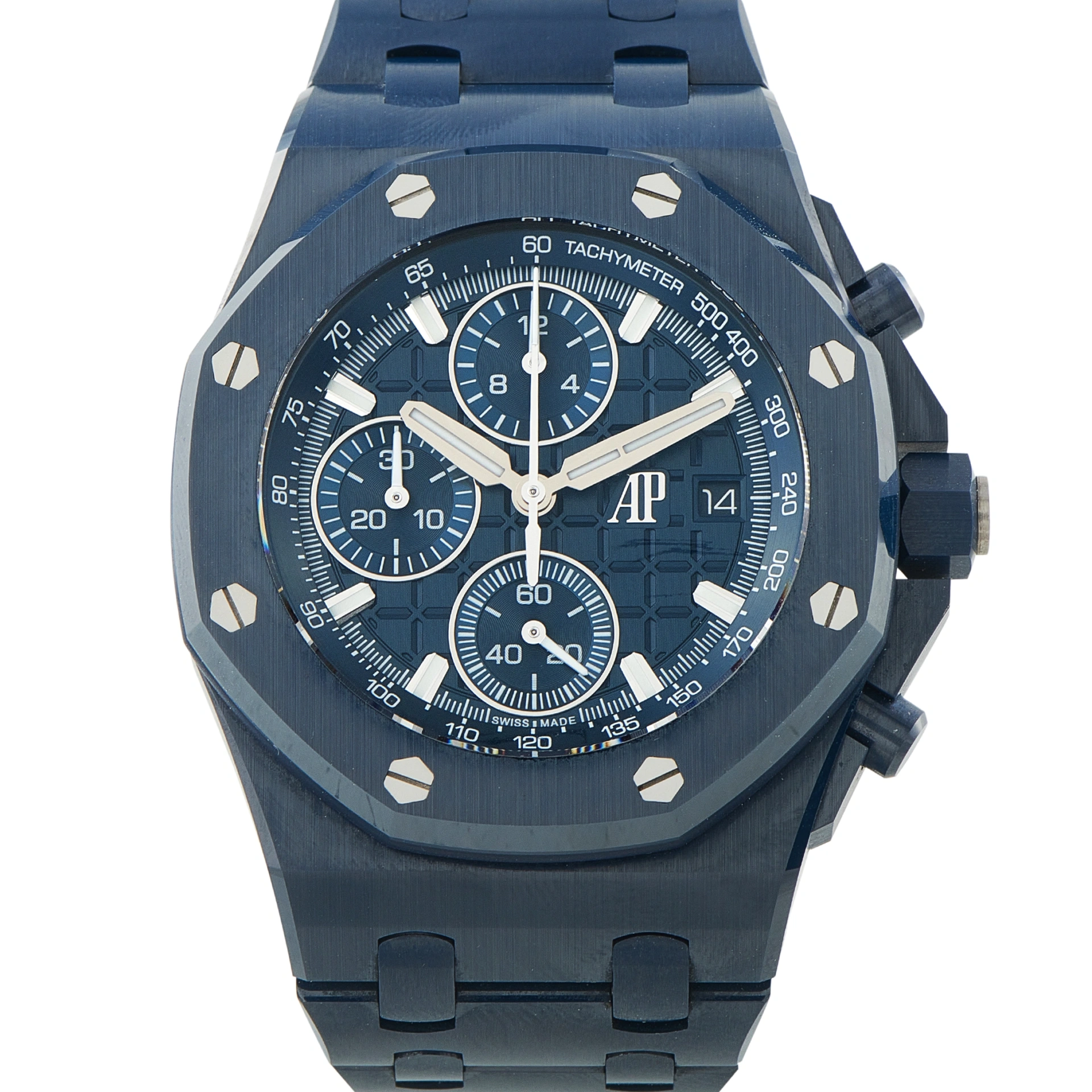 Audemars Piguet Royal Oak Offshore Blue Ceramic Watch 26238CD.OO.1300CD.01