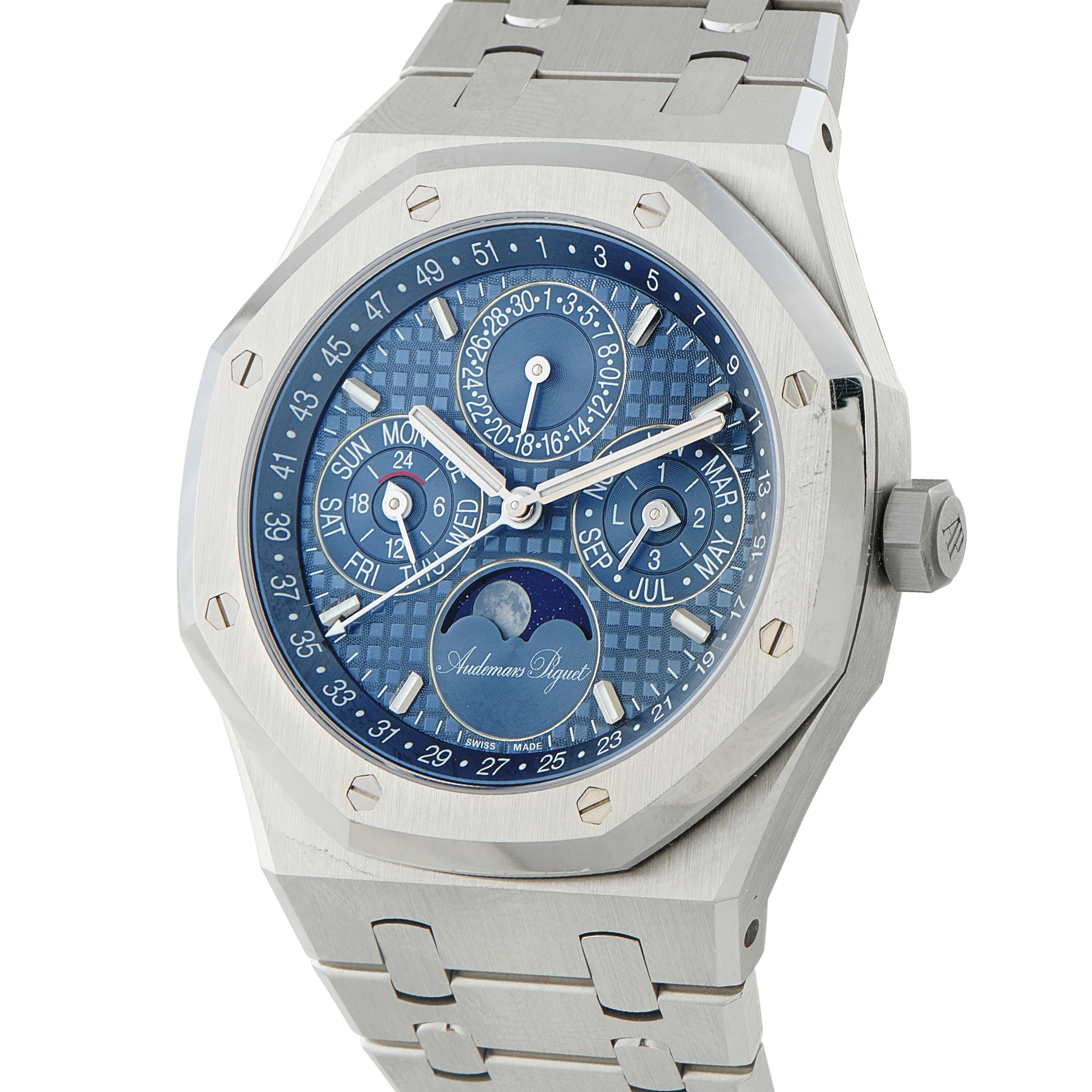 Audemars Piguet Royal Oak Perpetual Anniversary Edition Steel Watch 26674ST.OO.1320ST.02 - Image 2