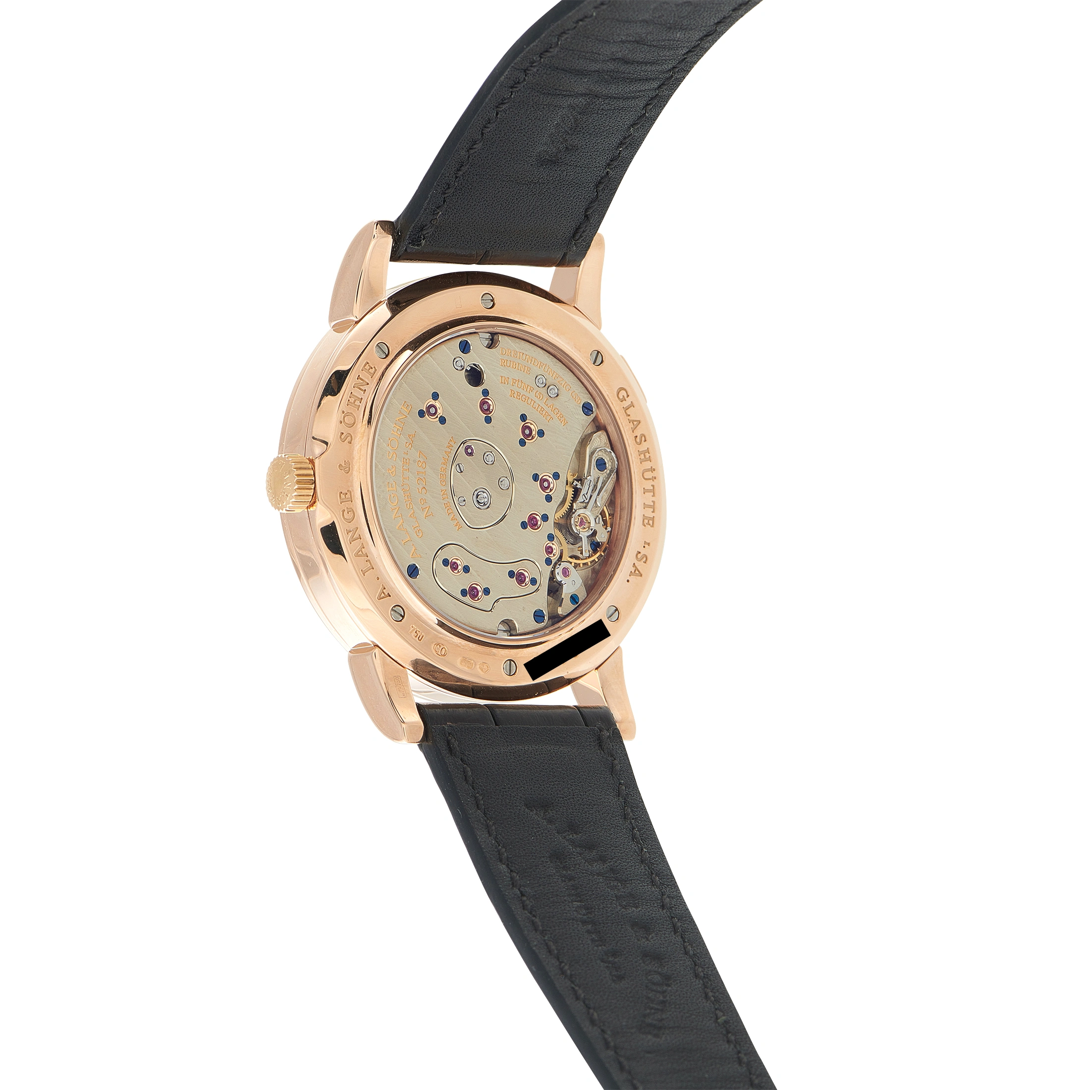 A. Lange & Sohne Grand Lange 1 Rose Gold Watch 115.031 - Image 3