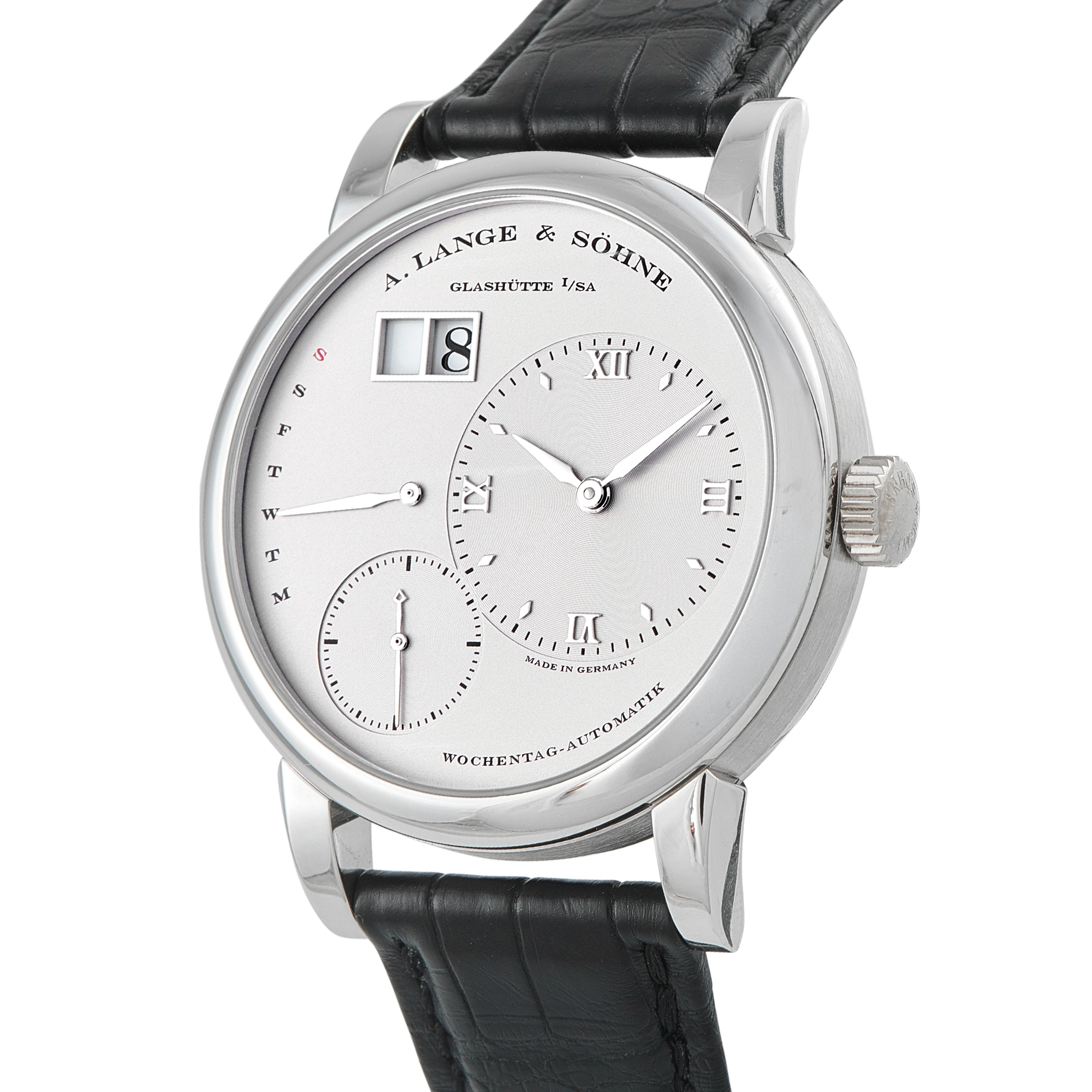 A. Lange & Sohne Lange 1 Daymatic Platinum Watch 320.025 - Image 2