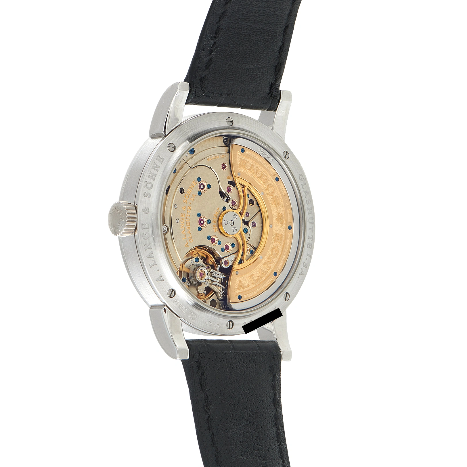 A. Lange & Sohne Lange 1 Daymatic Platinum Watch 320.025 - Image 3