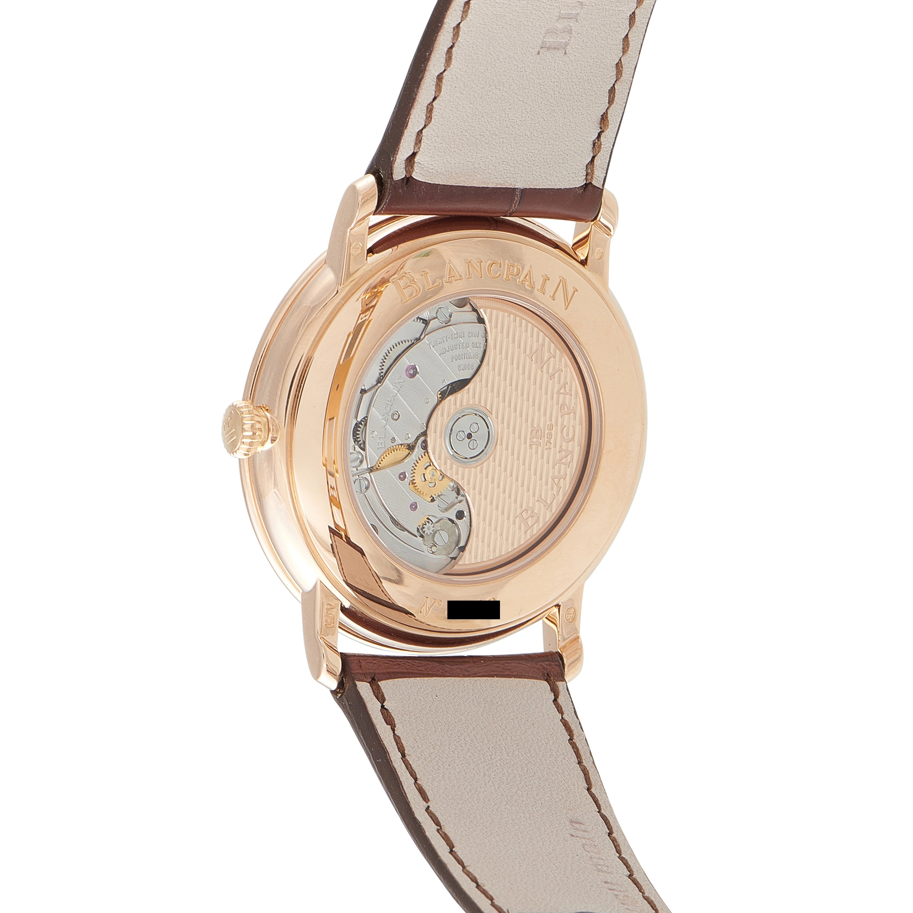 Blancpain Villeret Ultraplate 40mm Rose Gold Watch 6651-3642-55B - Image 3