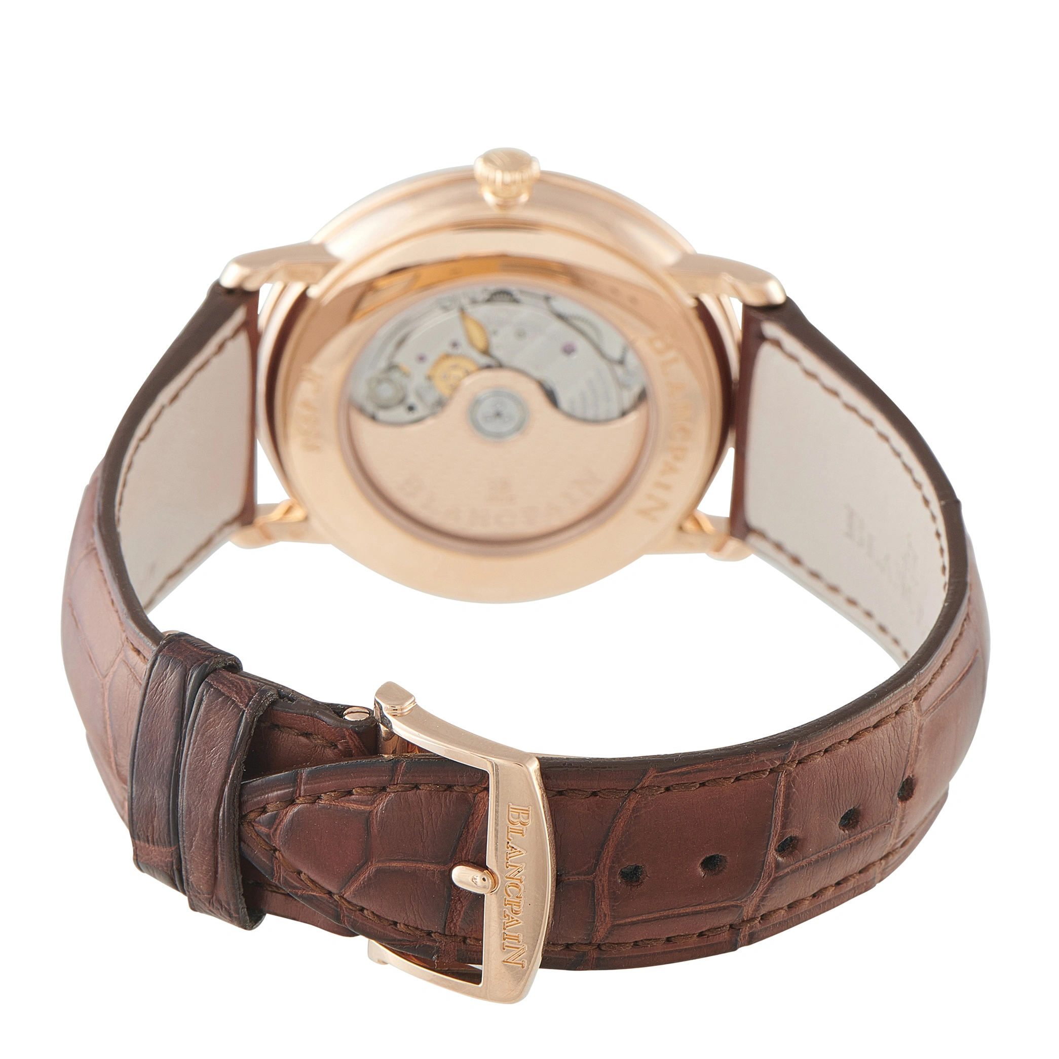 Blancpain Villeret Ultraplate 40mm Rose Gold Watch 6651-3642-55B - Image 4