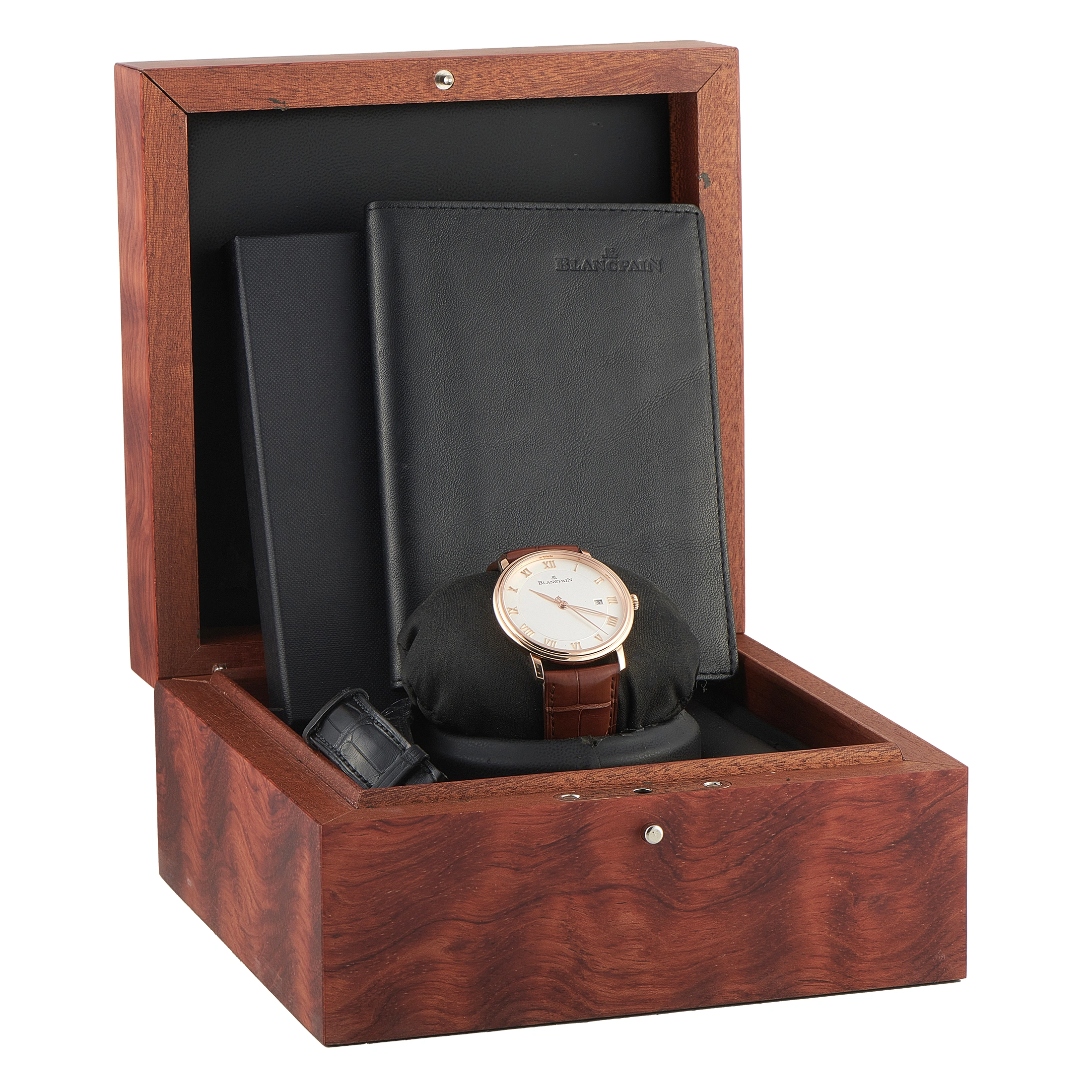Blancpain Villeret Ultraplate 40mm Rose Gold Watch 6651-3642-55B - Image 5