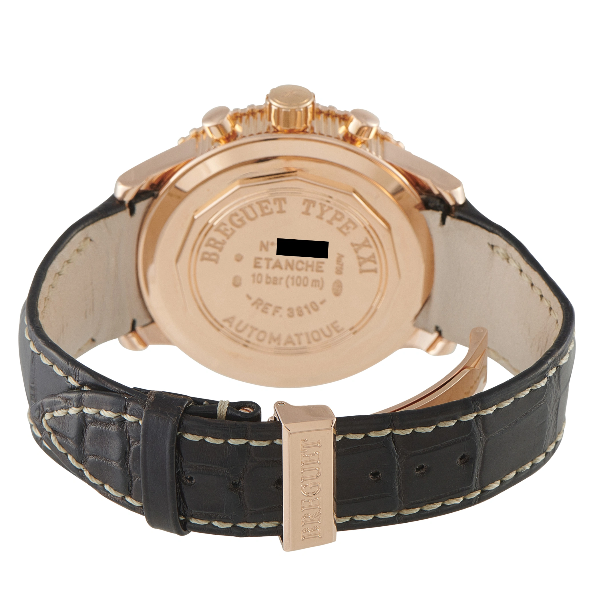Breguet Type XXI Flyback Chronograph 42mm Rose Gold Watch 3810BR/92/9ZU - Image 4