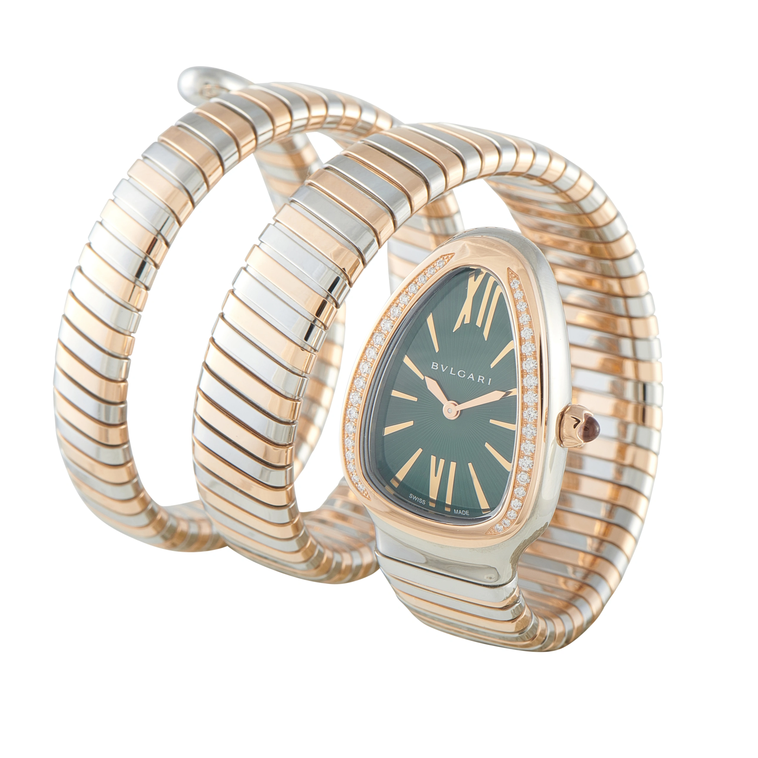 Bvlgari Serpenti Tubogas 35mm Rose Gold Watch 102791 - Image 2