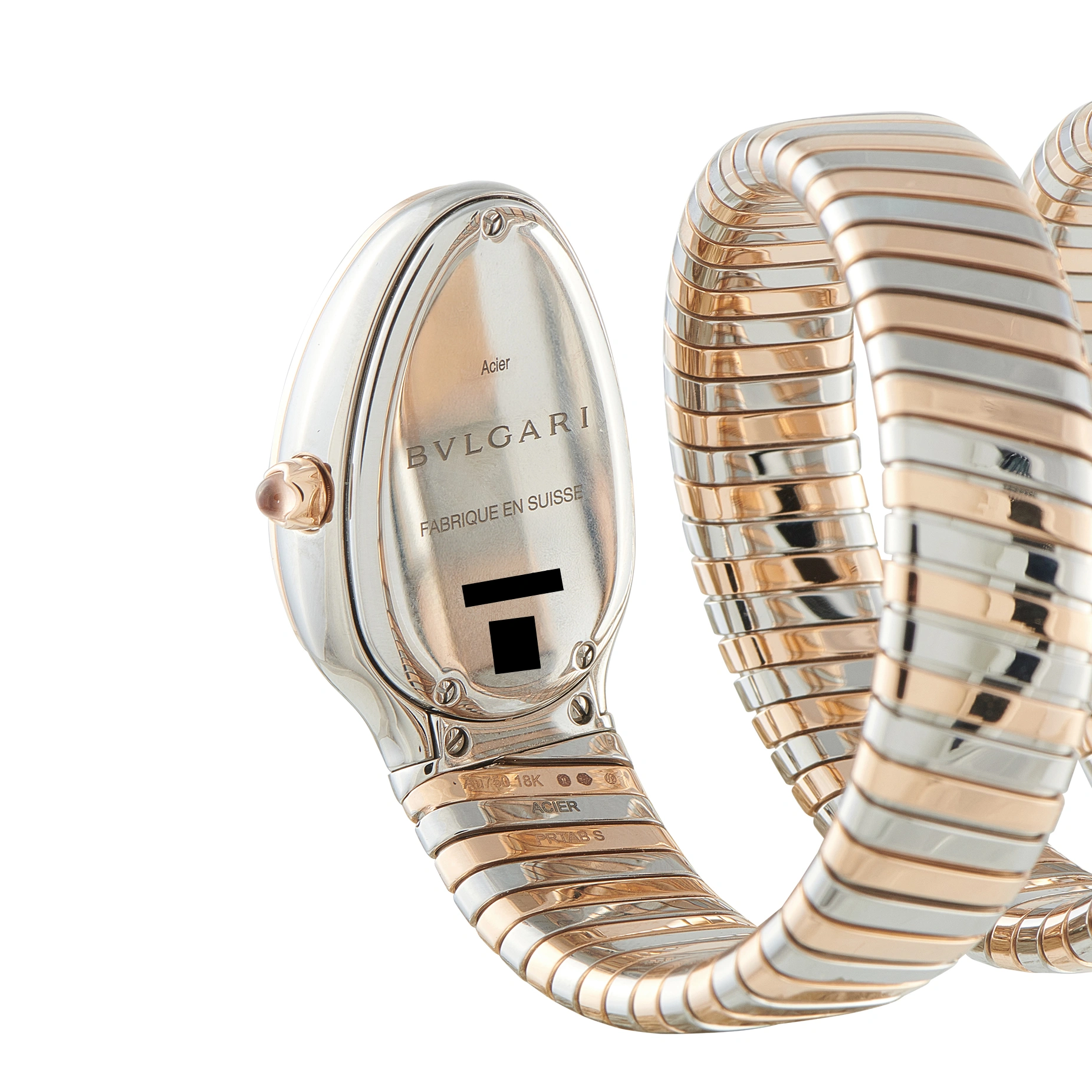 Bvlgari Serpenti Tubogas 35mm Rose Gold Watch 102791 - Image 3