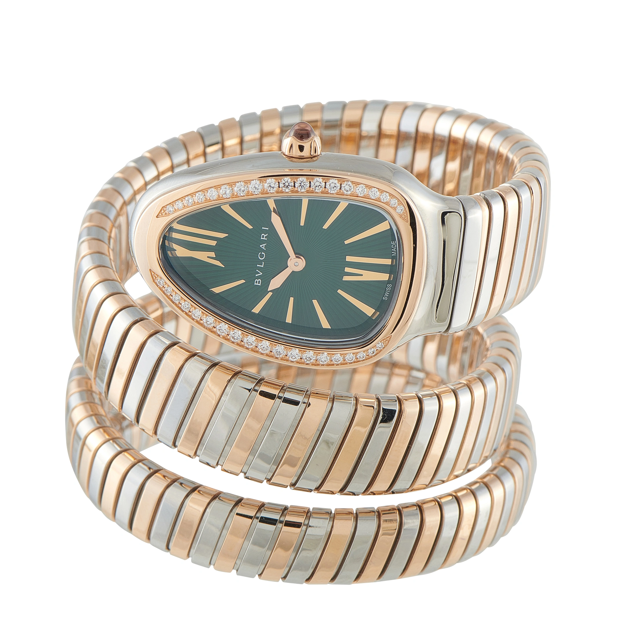 Bvlgari Serpenti Tubogas 35mm Rose Gold Watch 102791 - Image 4