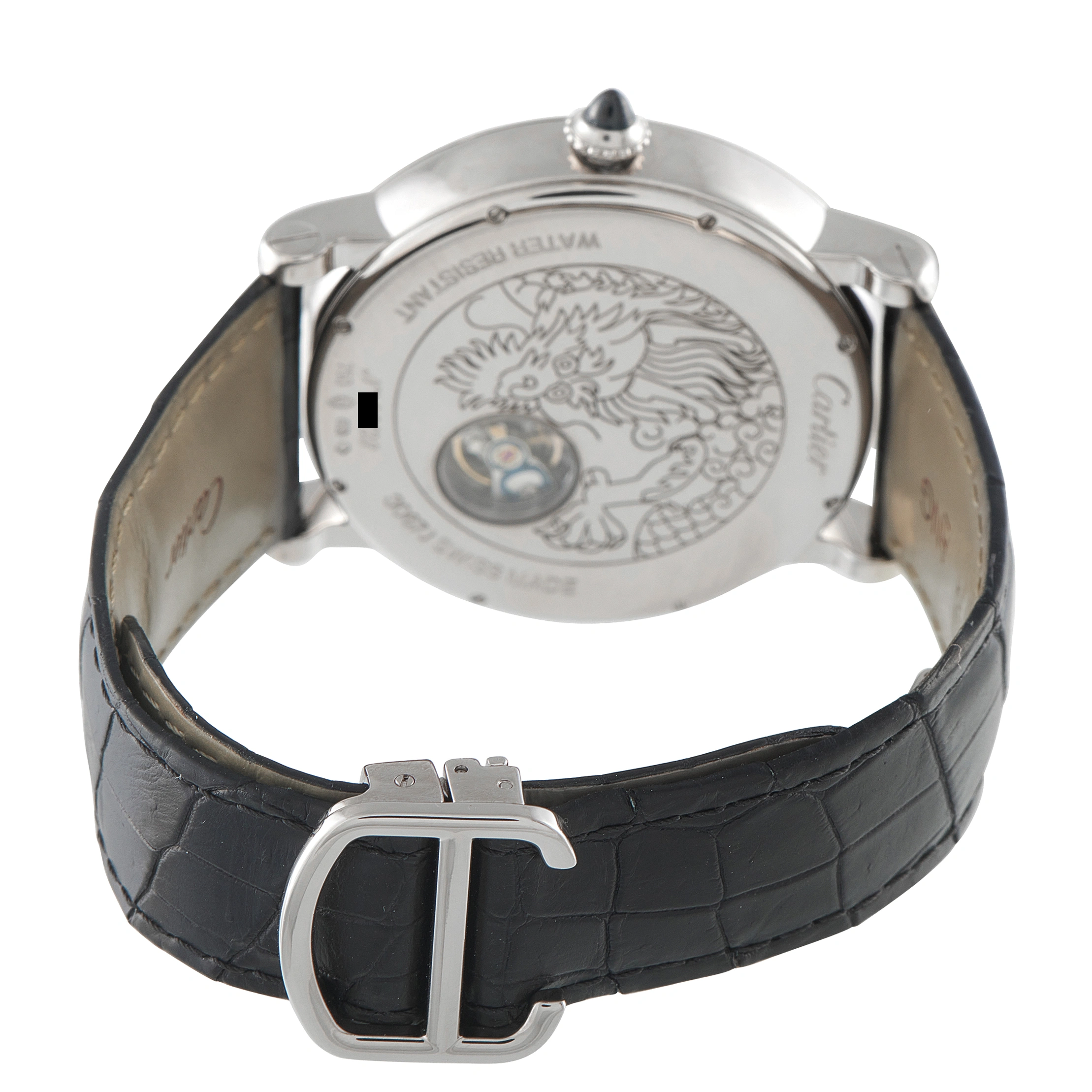 Cartier Rotonde de Cartier Grand Date White Gold Watch W1550751 - Image 4
