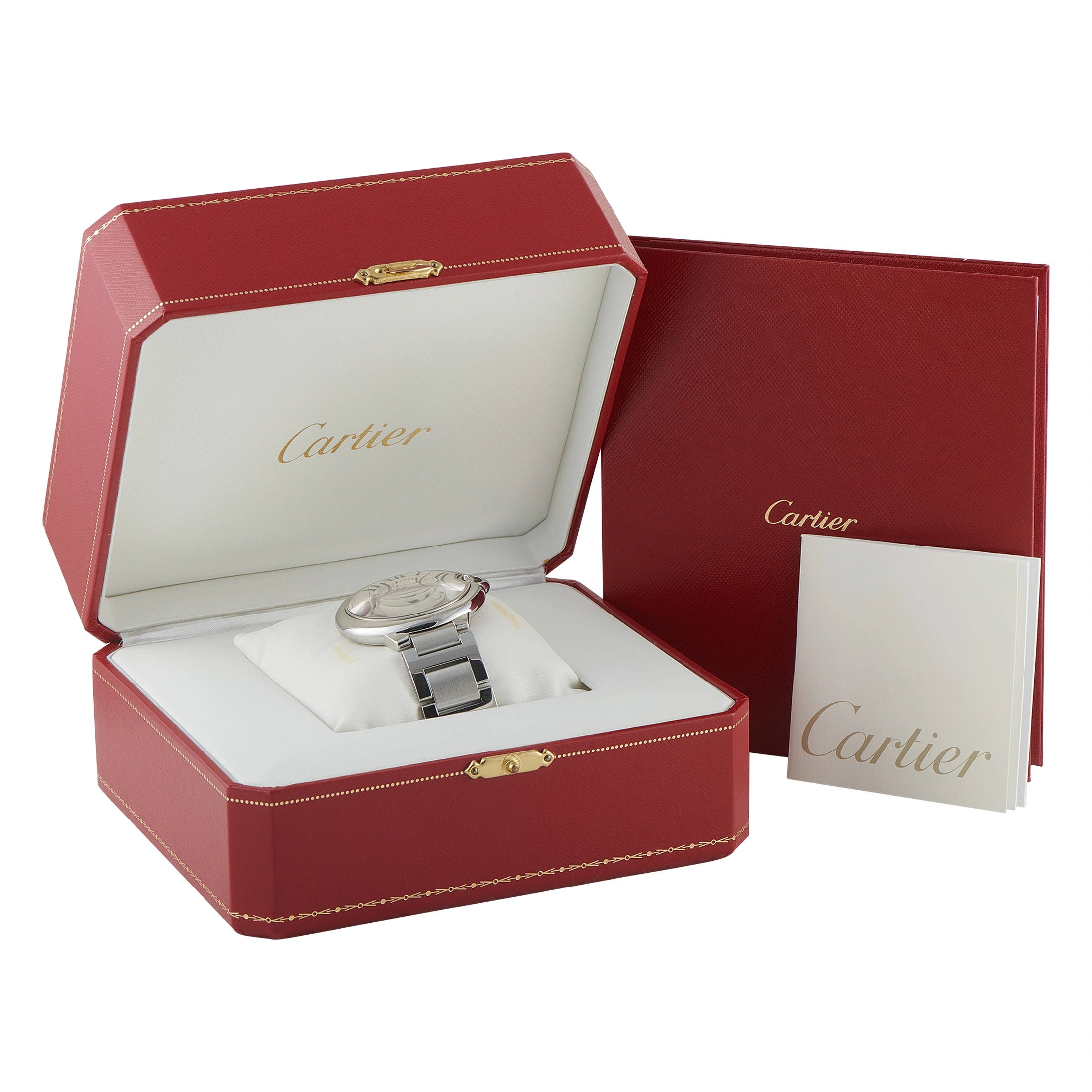 Cartier Ballon Bleu Steel Watch W69012Z4 - Image 5