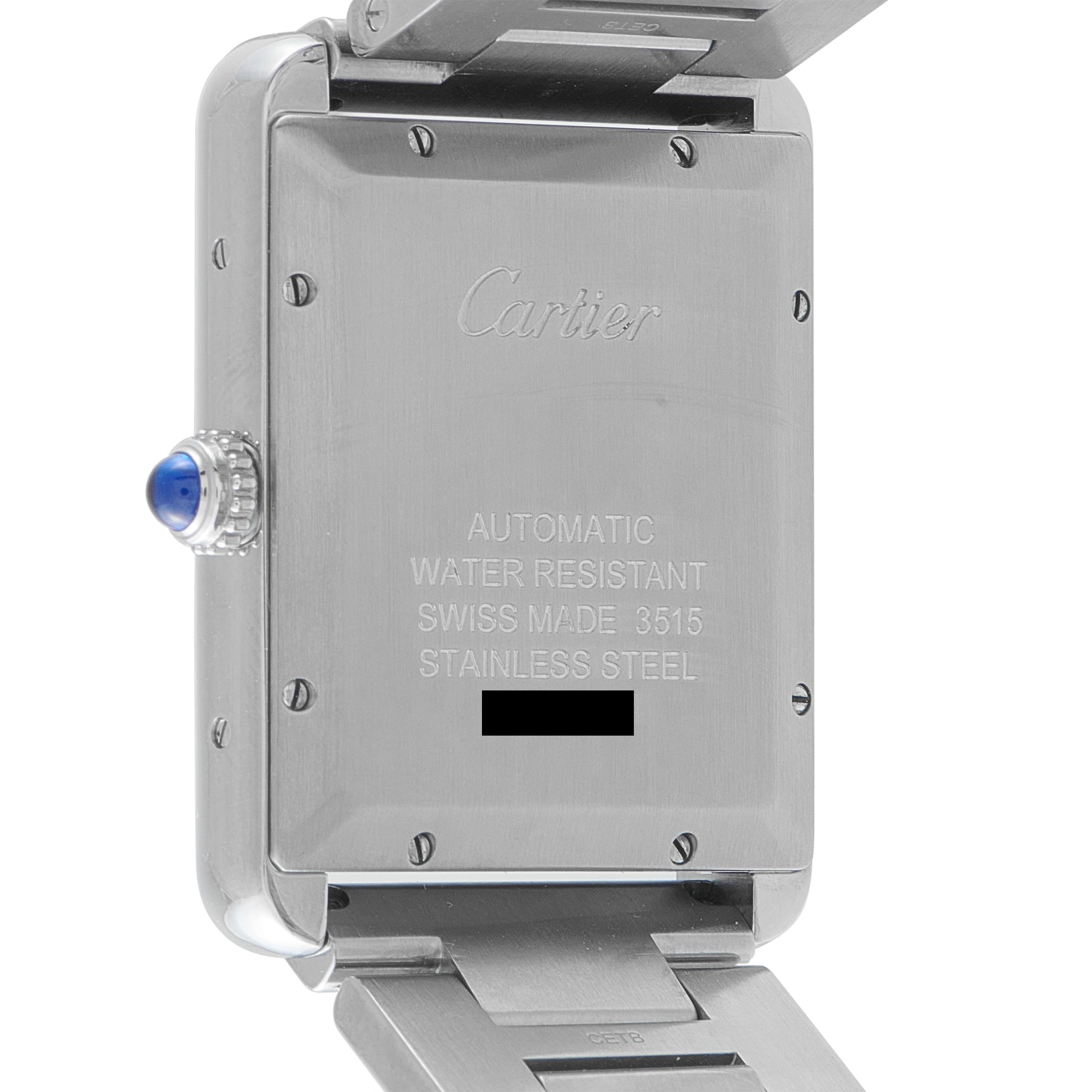 Cartier Tank Solo XL Model Steel Watch W5200028 - Image 3