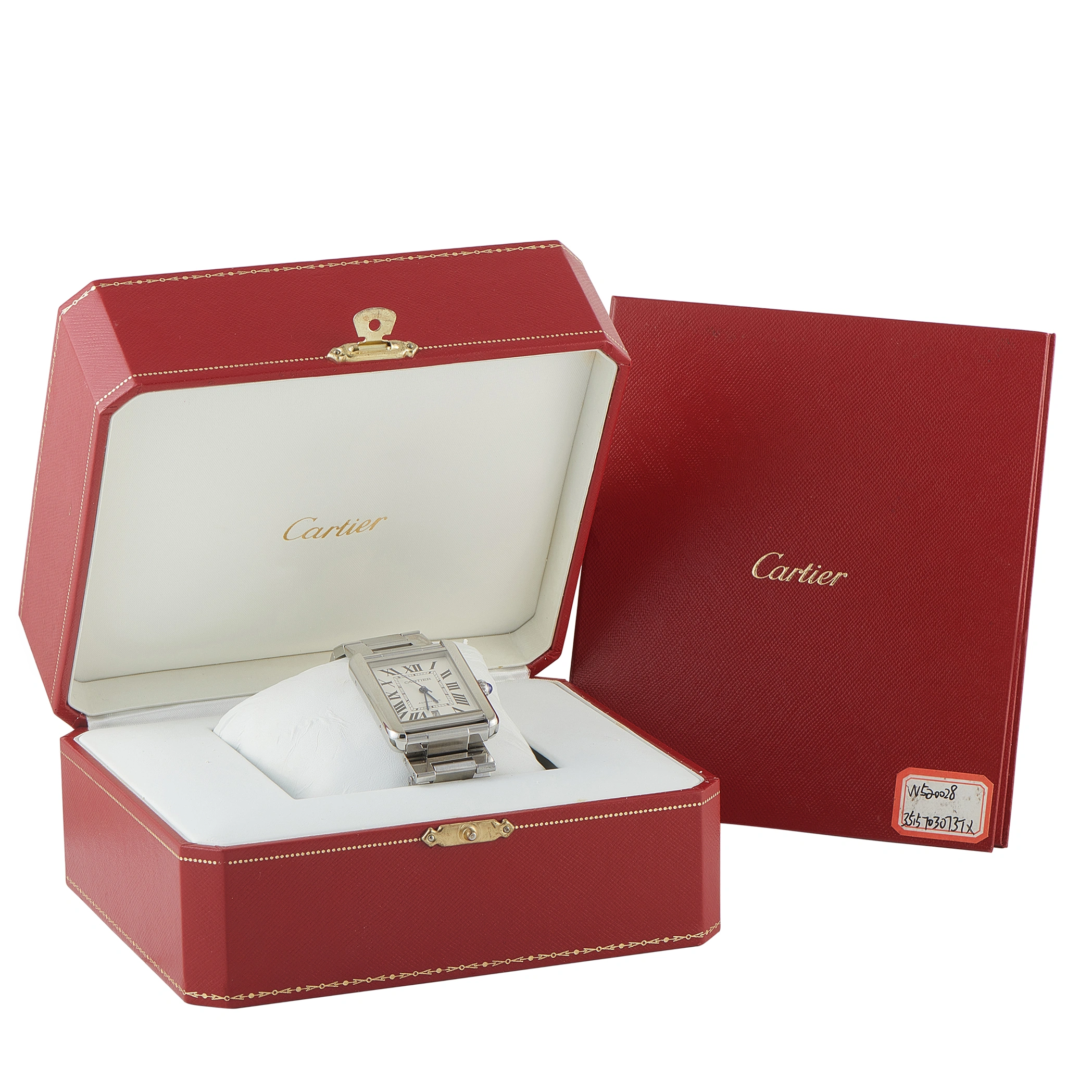 Cartier Tank Solo XL Model Steel Watch W5200028 - Image 5