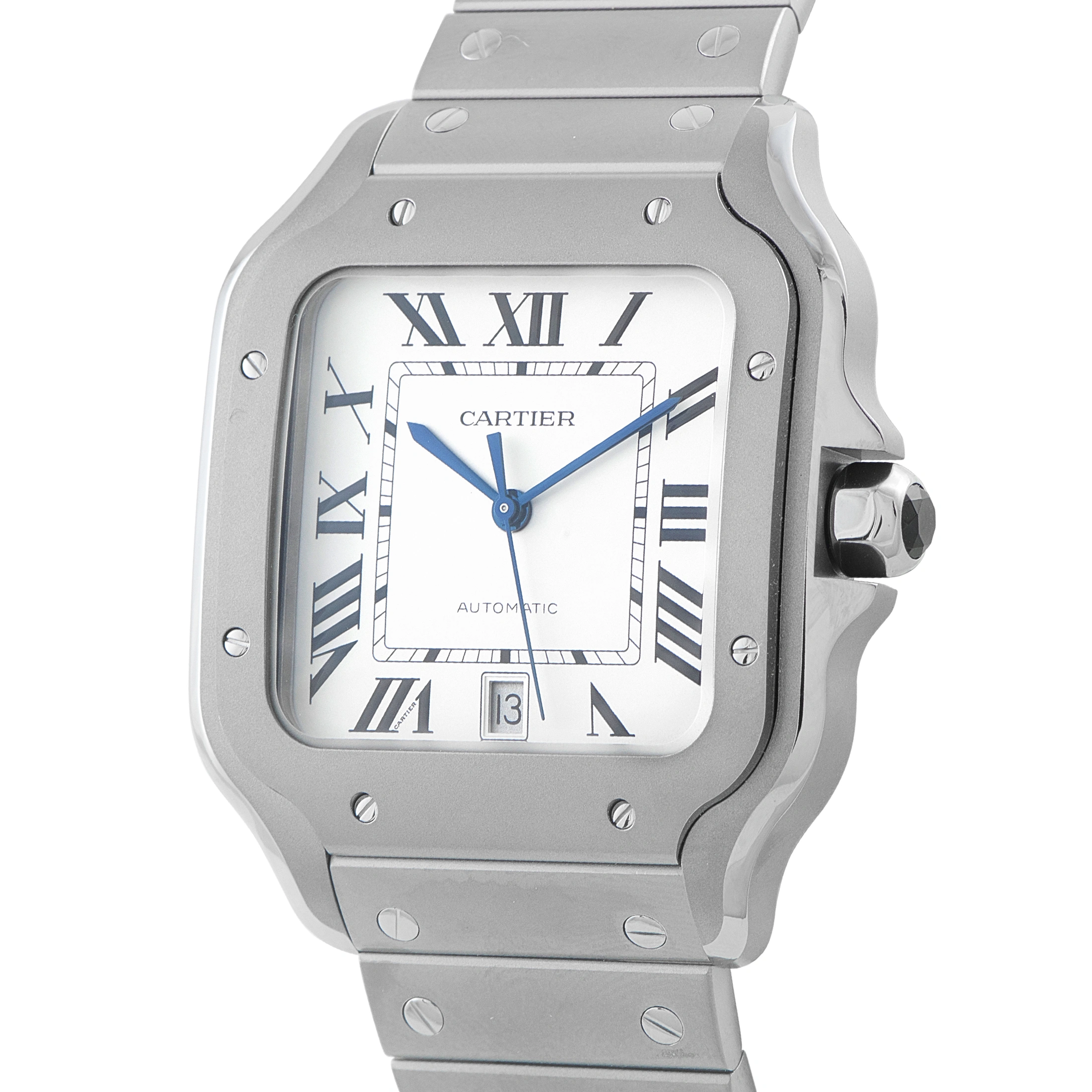 Cartier Santos Large Model Titanium Watch WSSA0089 - Image 2