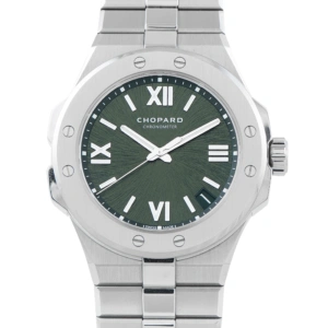 Chopard Alpine Eagle Green Dial Lucent Steel Watch 298600-3014