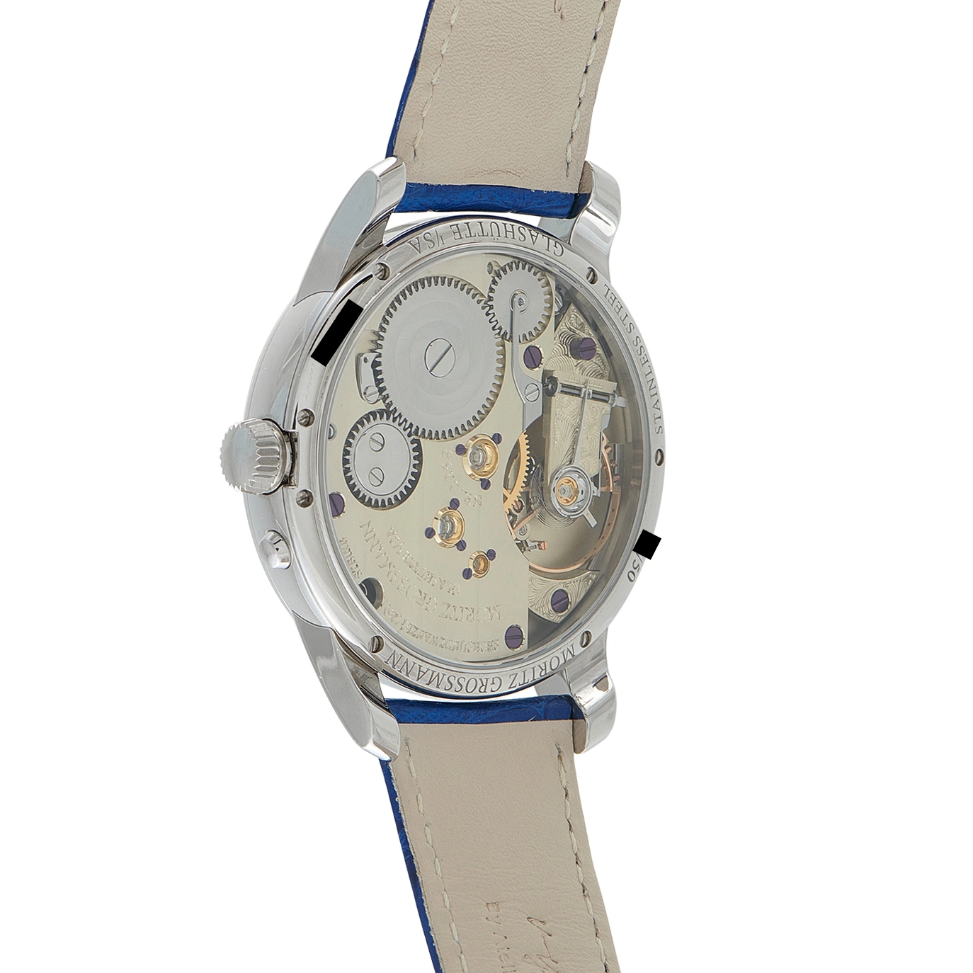Moritz Grossmann Power Reserve Salmon Dial Steel Watch MG-003520 - Image 3
