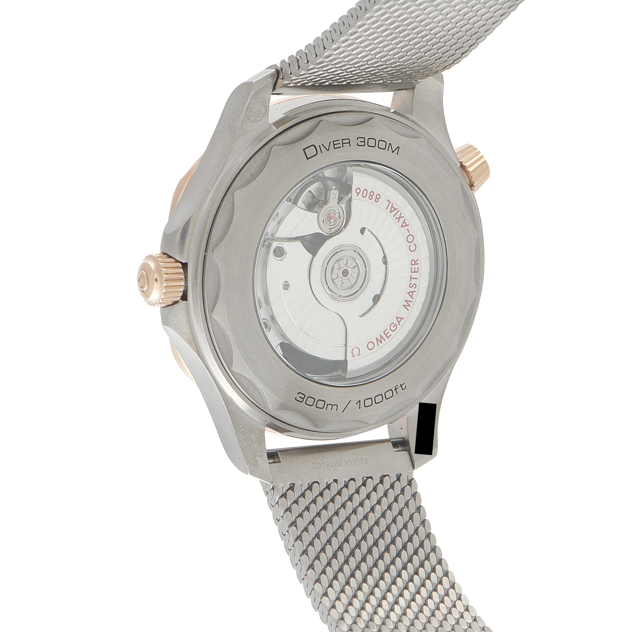 Omega Seamaster Diver 300M Bronze Gold and Titanium Watch 210.90.42.20.10.001 - Image 3