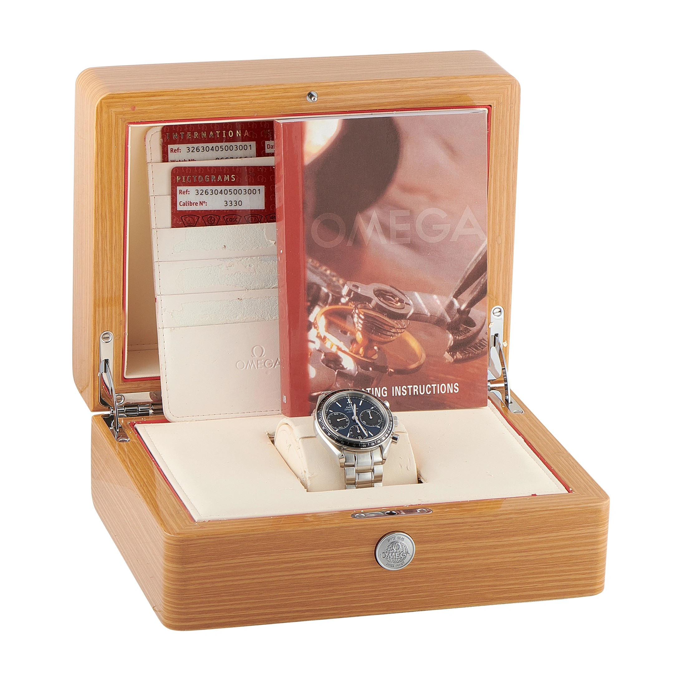 Omega Speedmaster Racing Chronograph Steel Watch 326.30.40.50.03.001 - Image 5