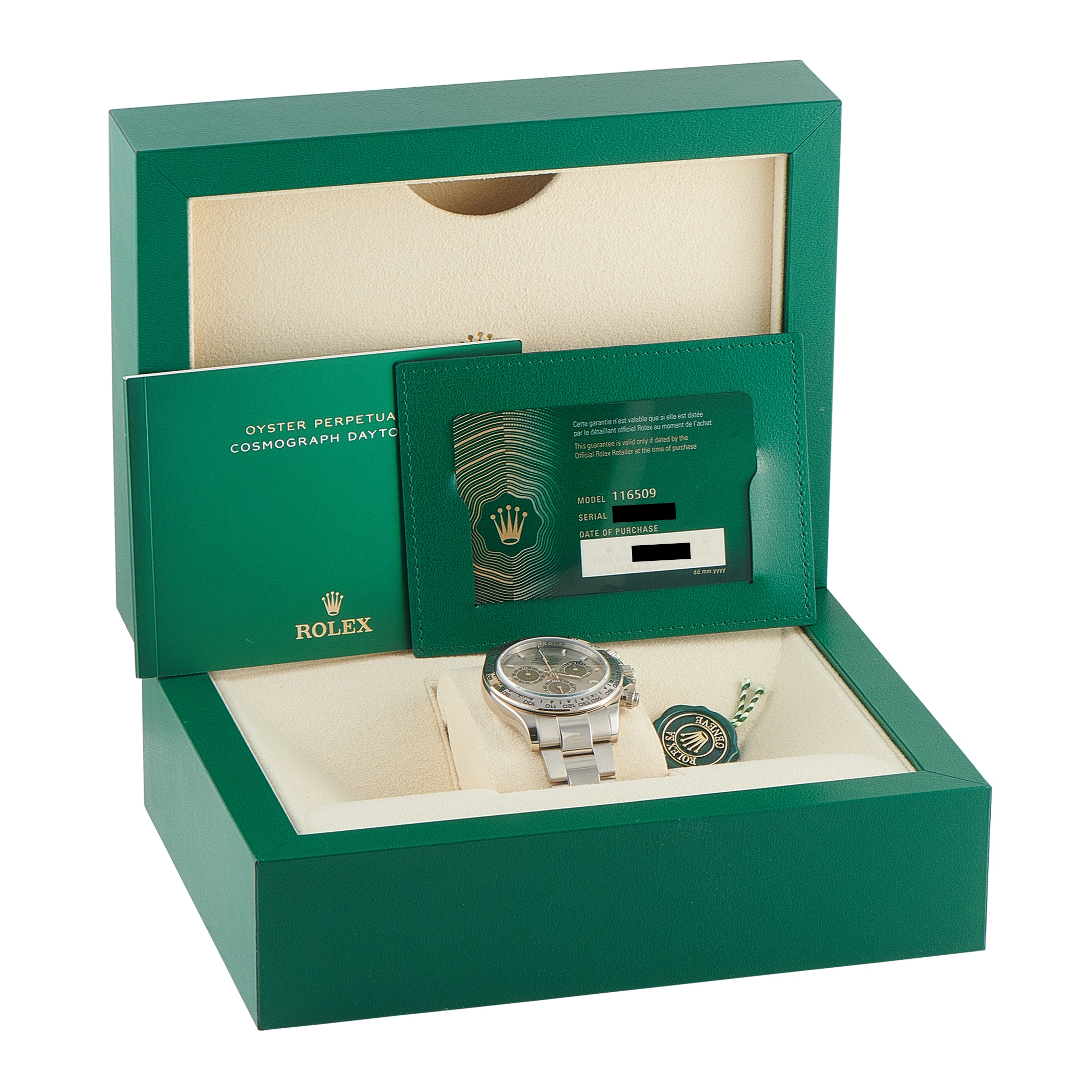 Rolex Daytona Ghost Dial White Gold Watch 116509 - Image 5