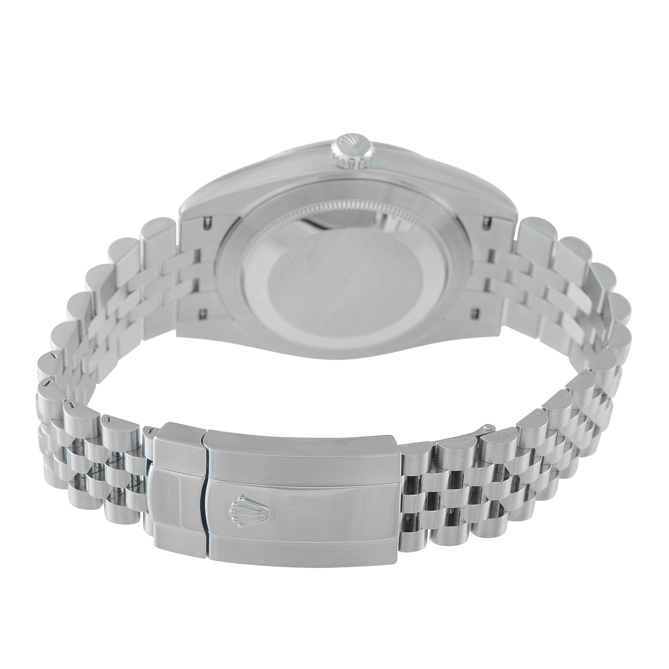 Rolex Datejust 41 Black Diamond Dial Steel Jubilee Watch 126334 - Image 4