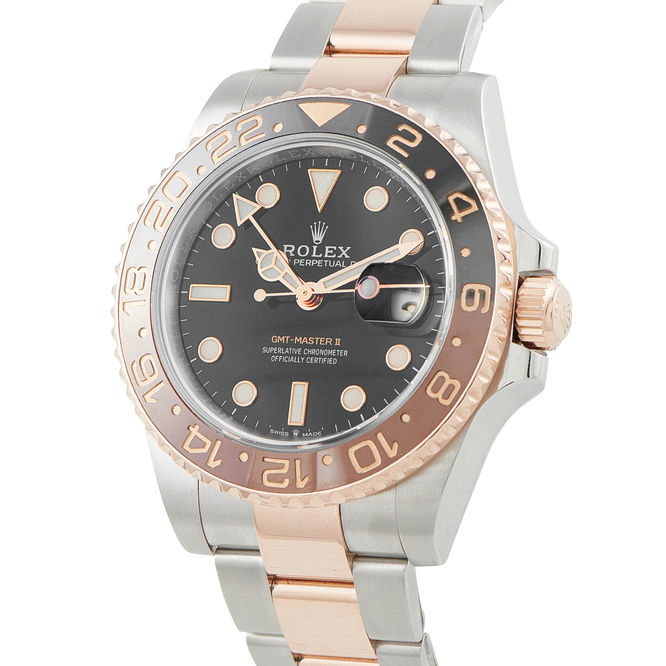 Rolex GMT-Master II Oystersteel and 18K Everose Gold Watch 126711CHNR - Image 2
