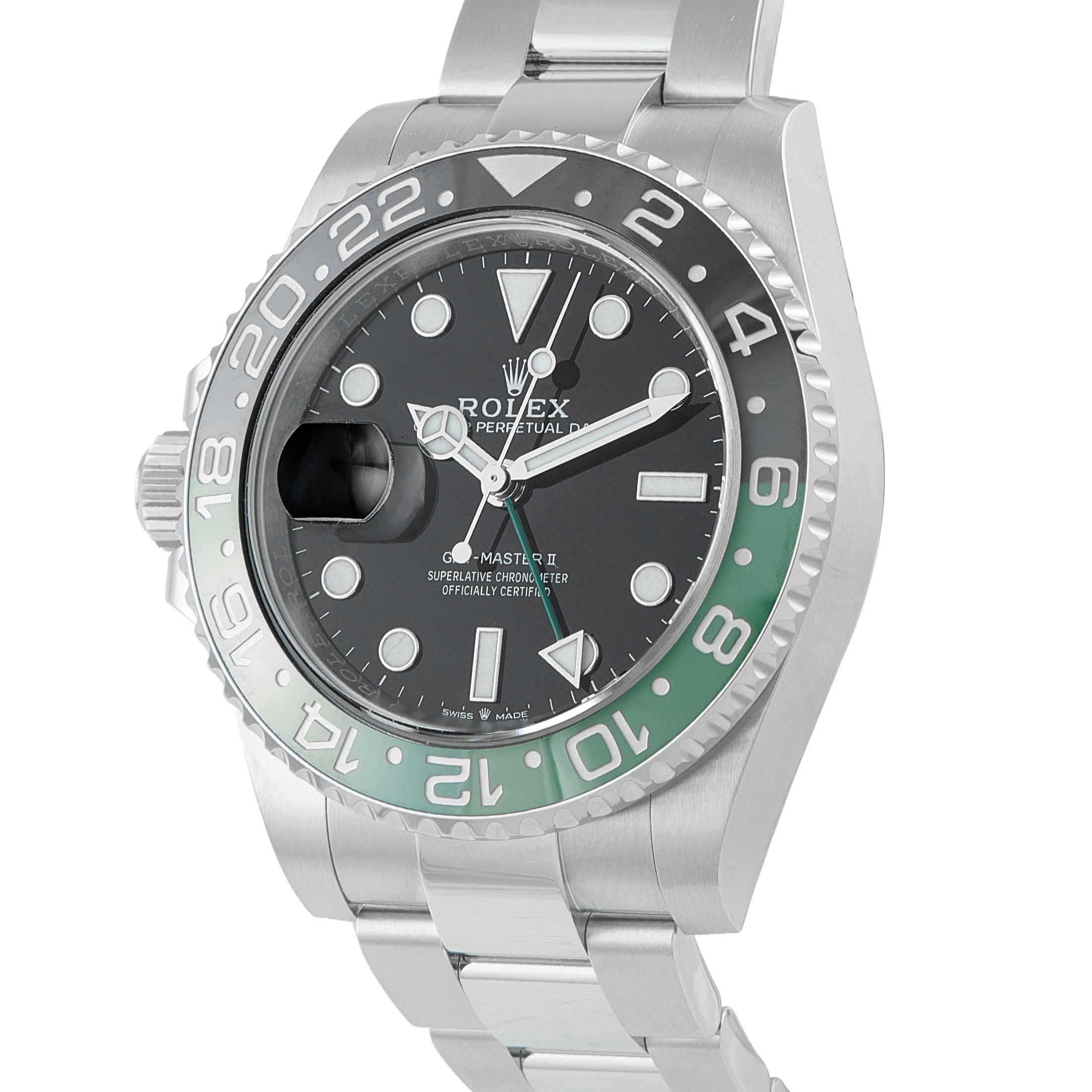 Rolex GMT-Master II Left-Hand Sprite Steel Oyster Watch 126720VTNR - Image 2