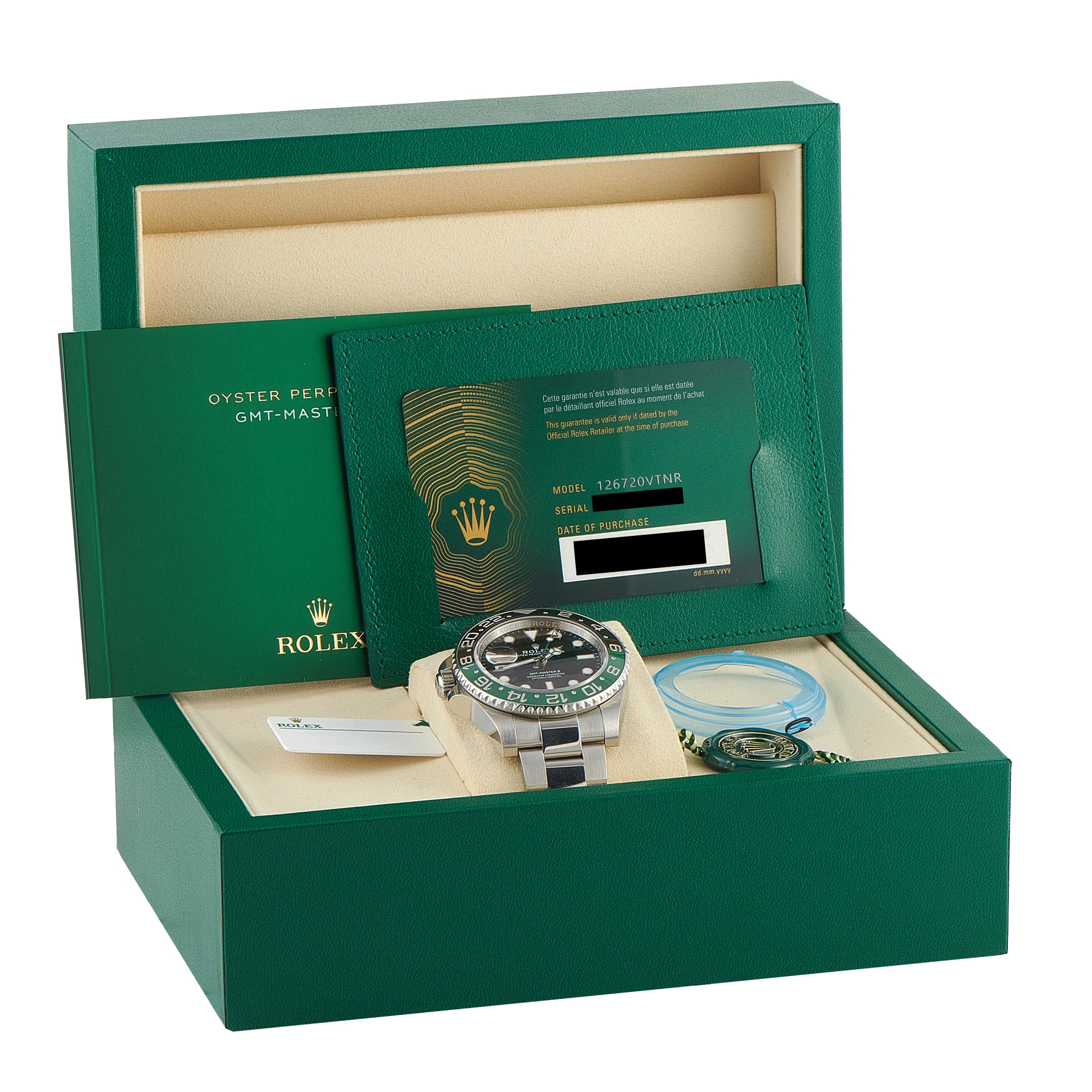 Rolex GMT-Master II Left-Hand Sprite Steel Oyster Watch 126720VTNR - Image 5