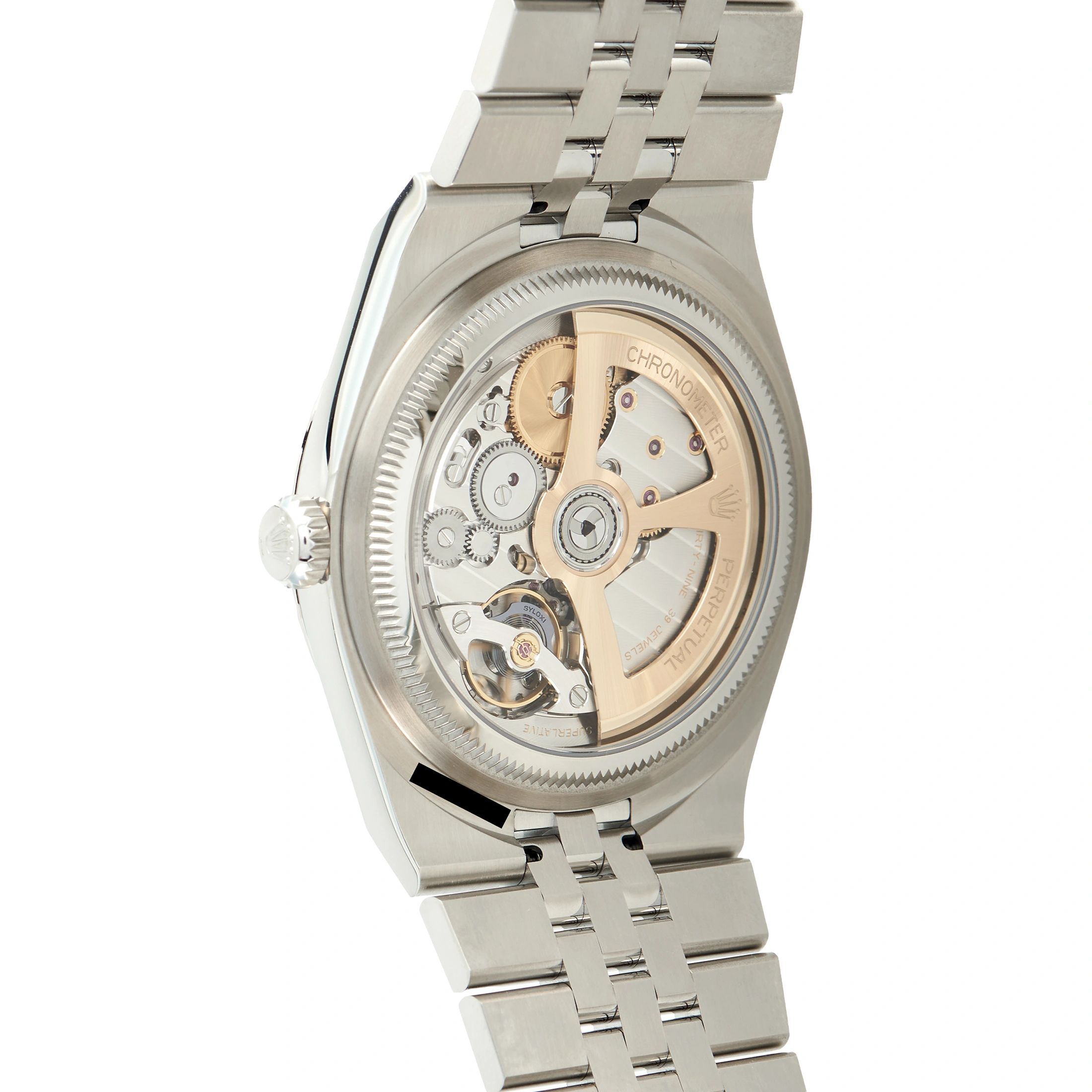 Rolex Land-Dweller 40 White Dial Steel Flat Jubilee Watch 127334 - Image 3