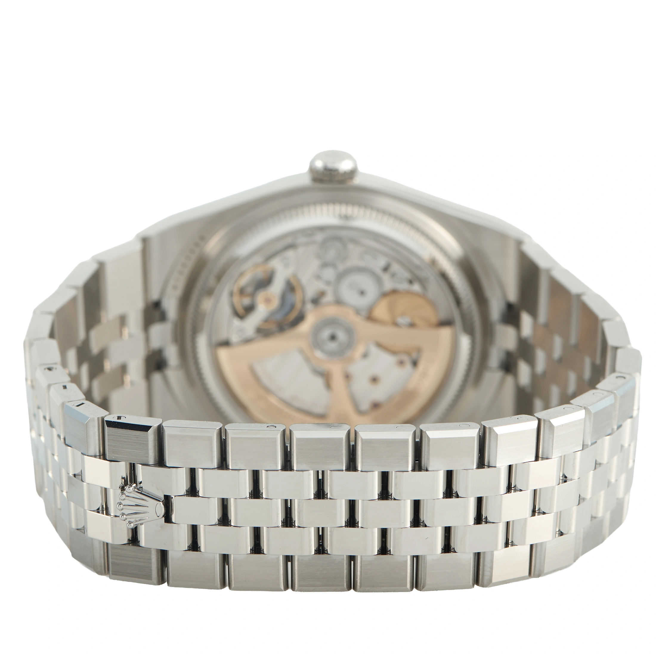Rolex Land-Dweller 40 White Dial Steel Flat Jubilee Watch 127334 - Image 4