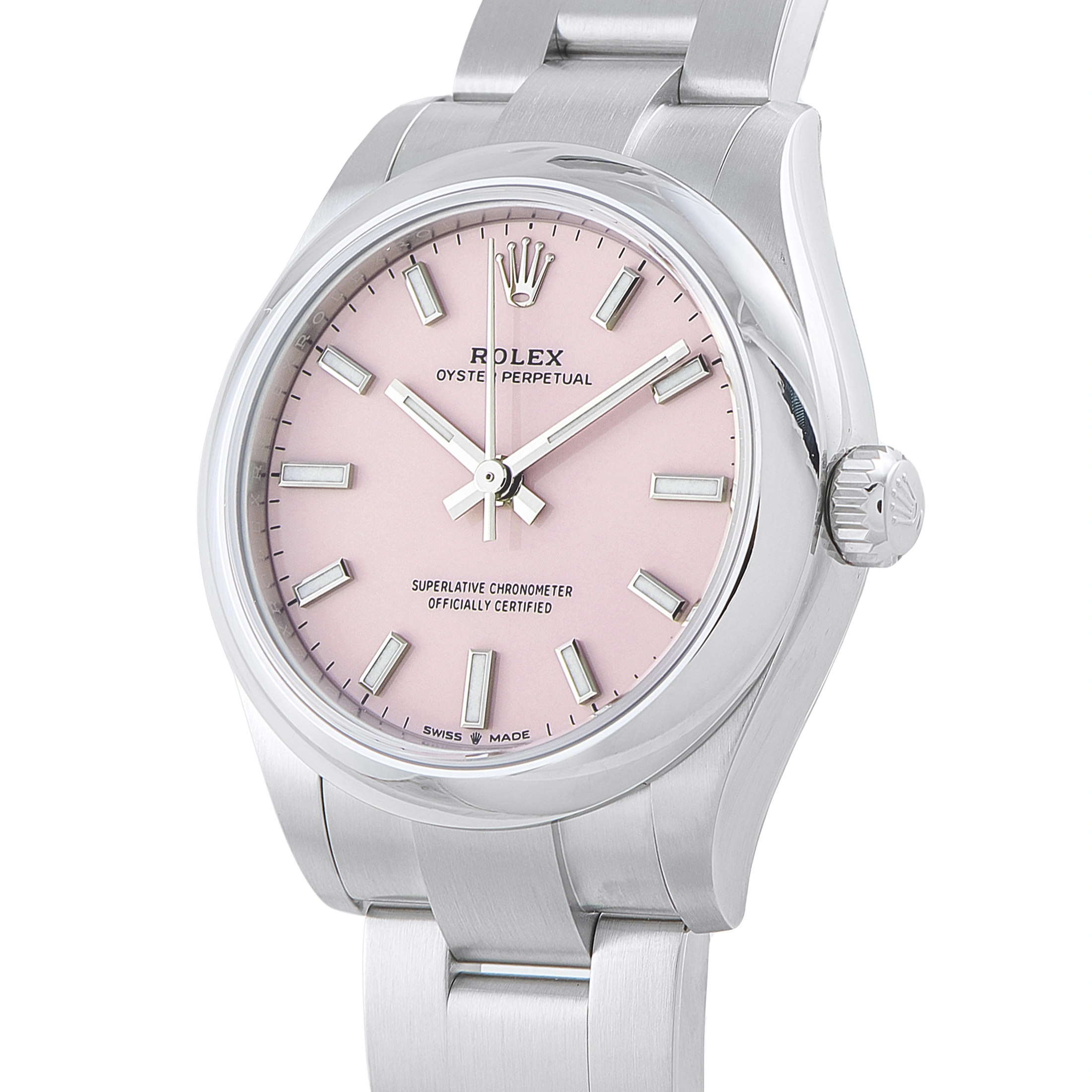 Rolex Oyster Perpetual 31 Candy Pink Dial Steel Watch 277200 - Image 2