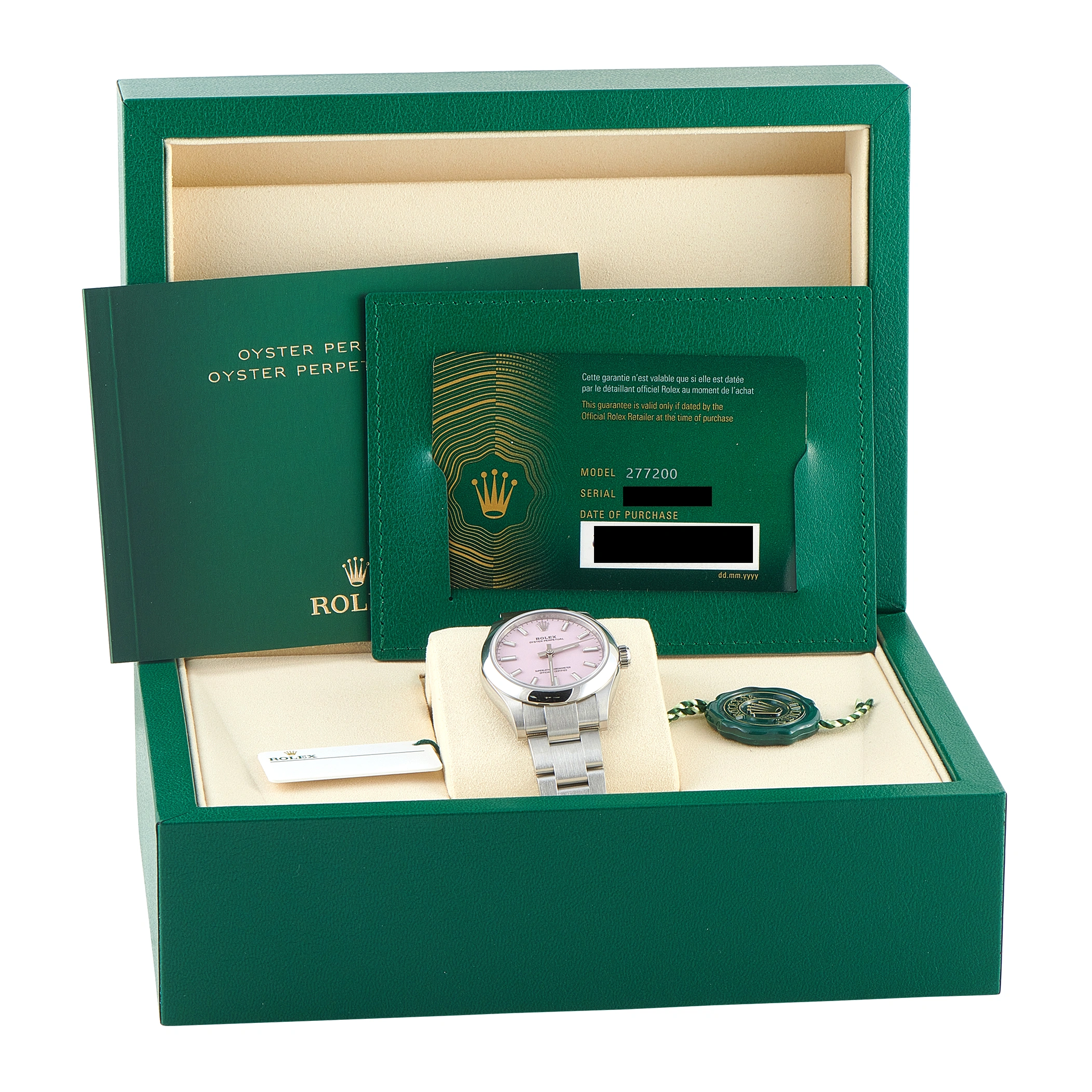 Rolex Oyster Perpetual 31 Candy Pink Dial Steel Watch 277200 - Image 5