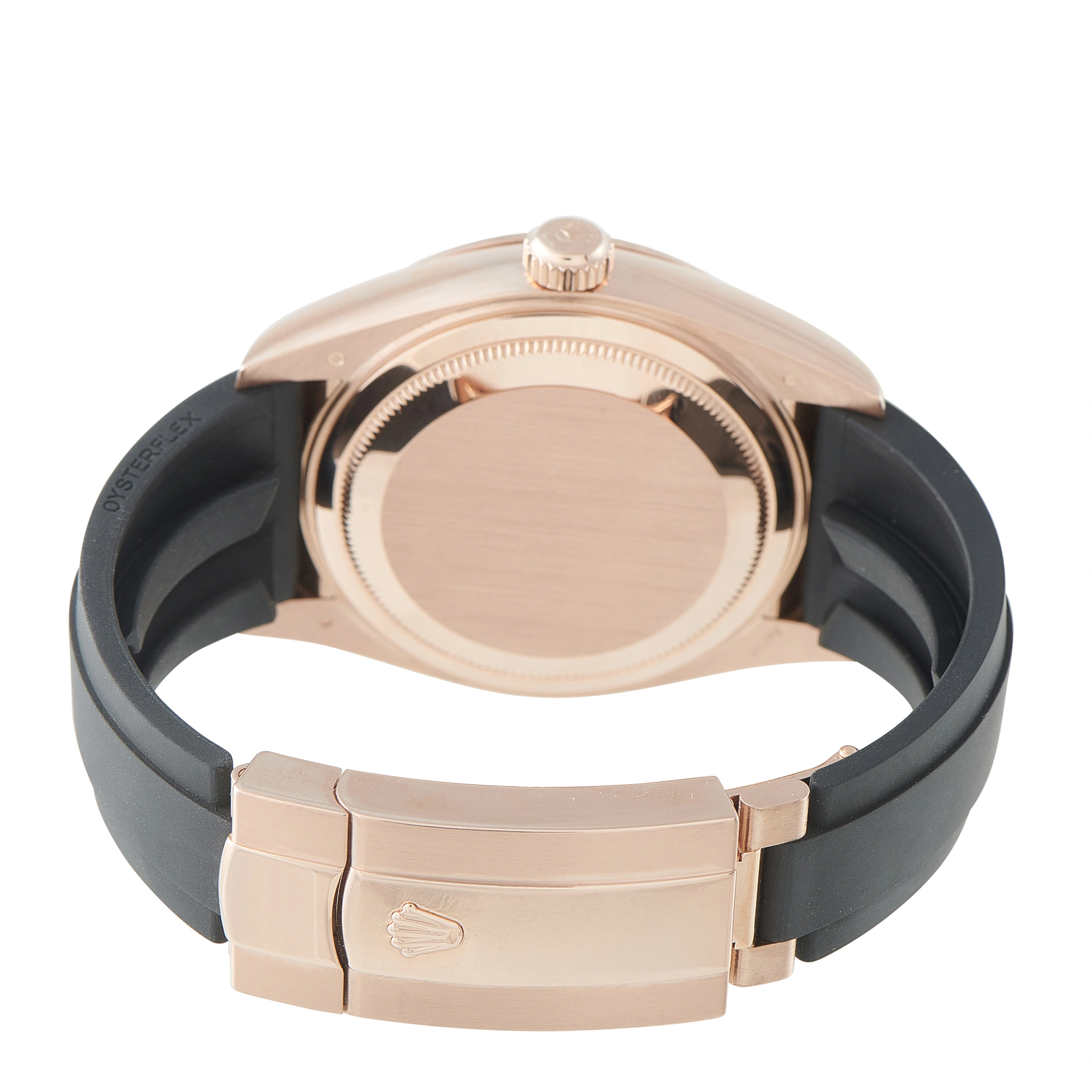 Rolex Sky-Dweller 18K Everose Gold on Oysterflex Watch 326235 - Image 4