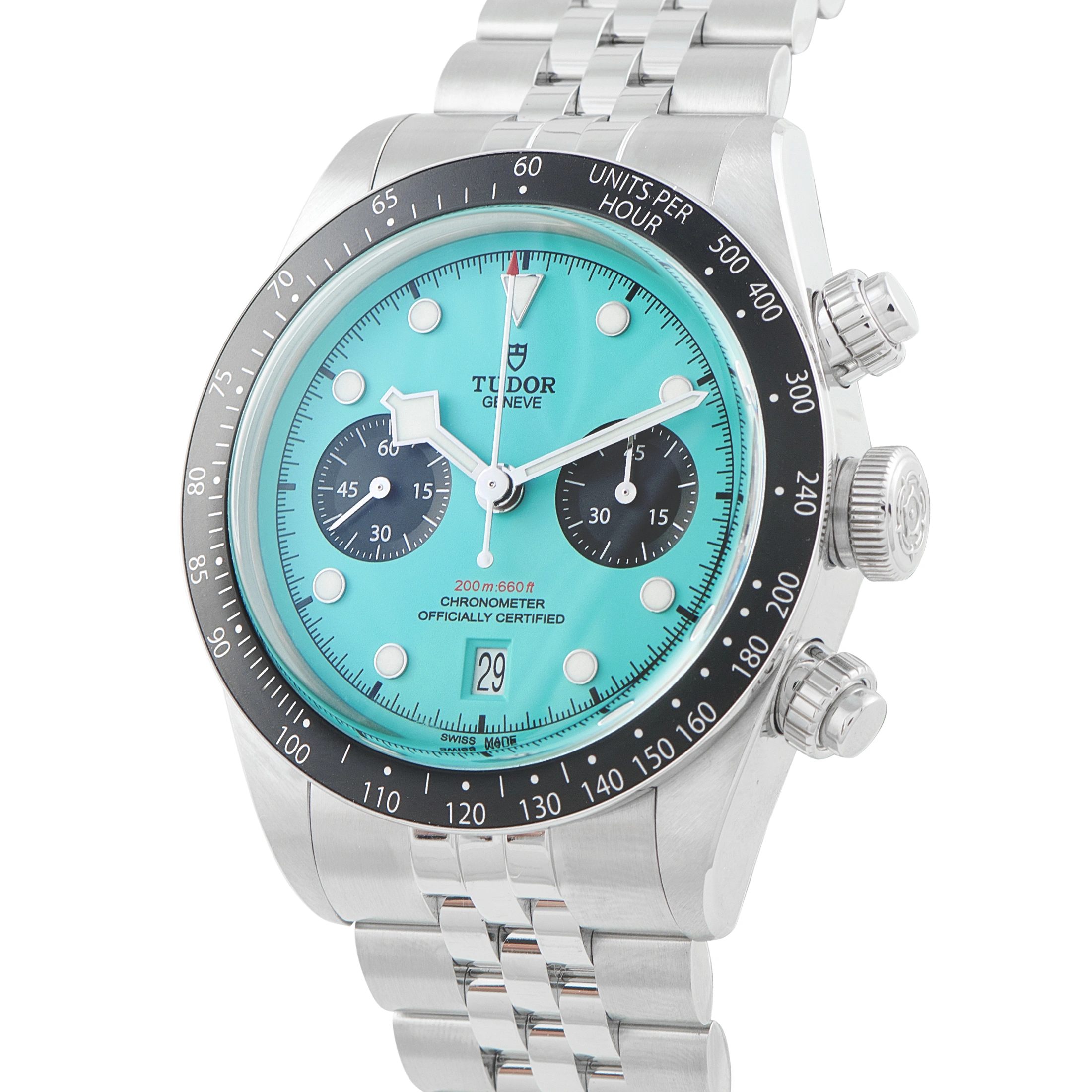 Tudor Black Bay Chrono Flamingo Blue Steel Watch M79360N-0024 - Image 2