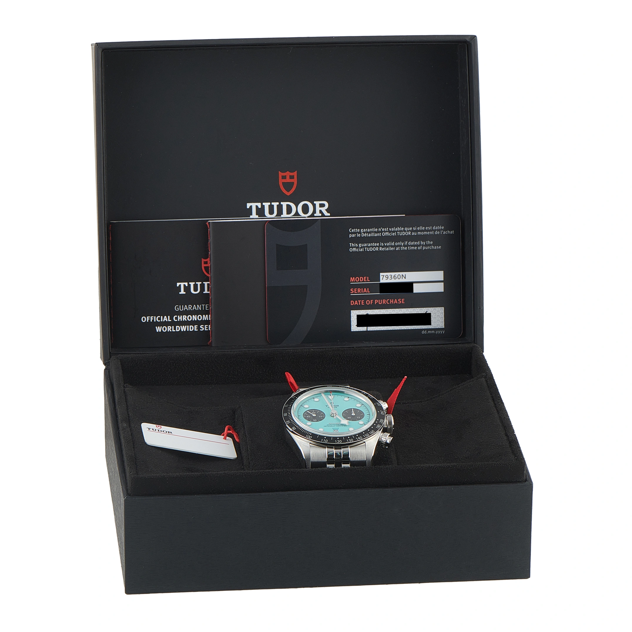 Tudor Black Bay Chrono Flamingo Blue Steel Watch M79360N-0024 - Image 5