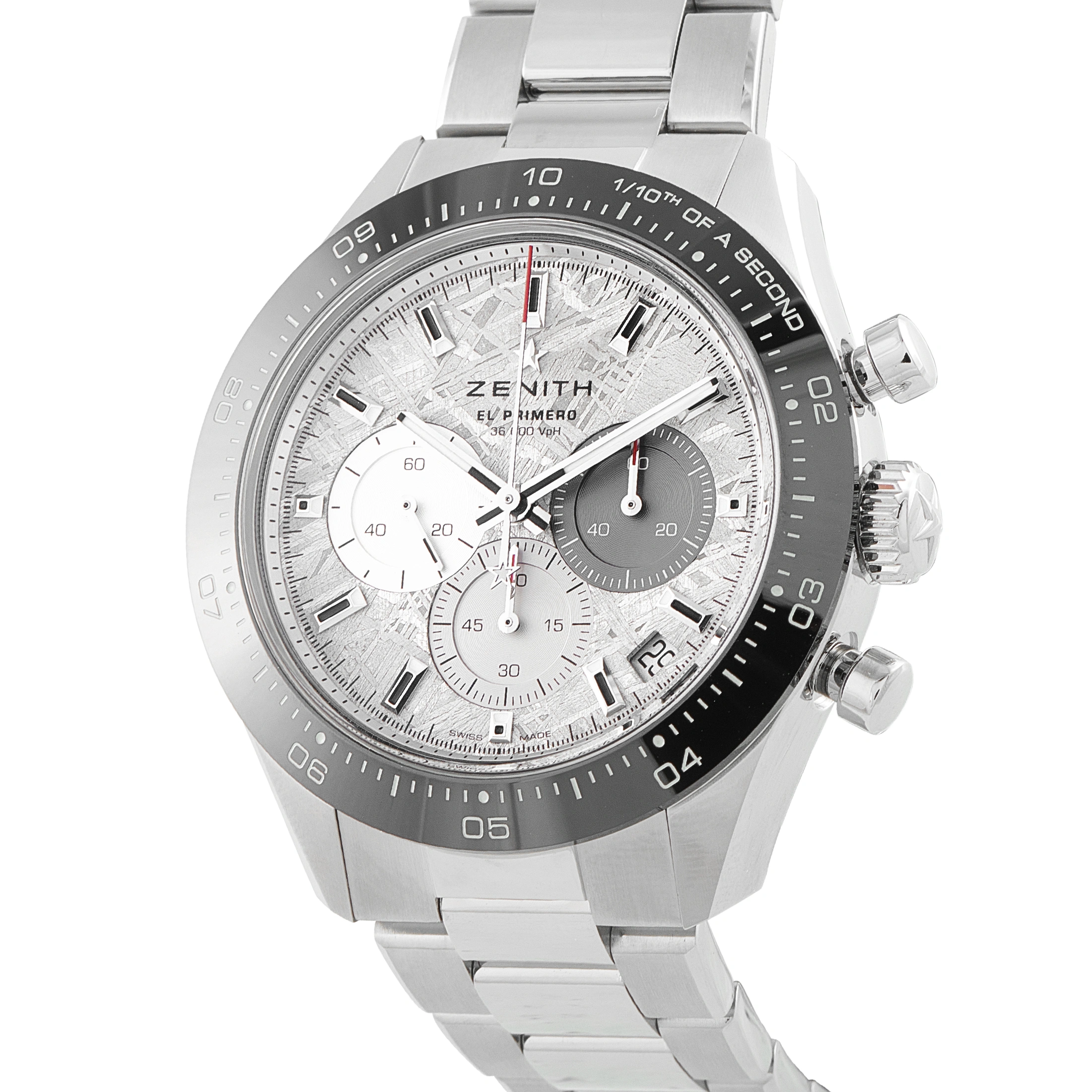 Zenith Chronomaster Sport Meteorite Dial Steel Watch 03.3120.3600/76.M3100 - Image 2