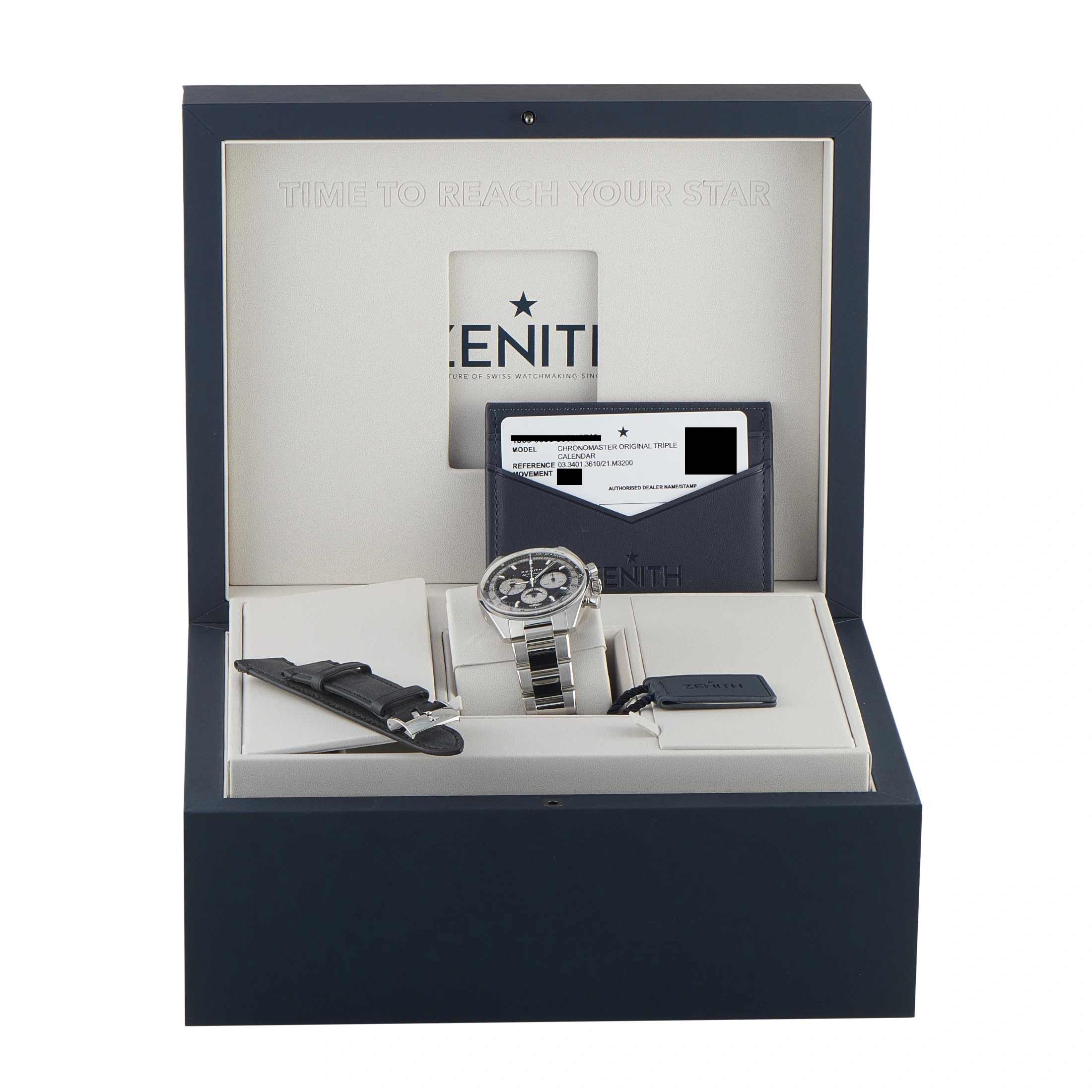 Zenith Chronomaster Original Triple Calendar Hodinkee Limited Edition Watch 03.3401.3610/21.M3200 - Image 5