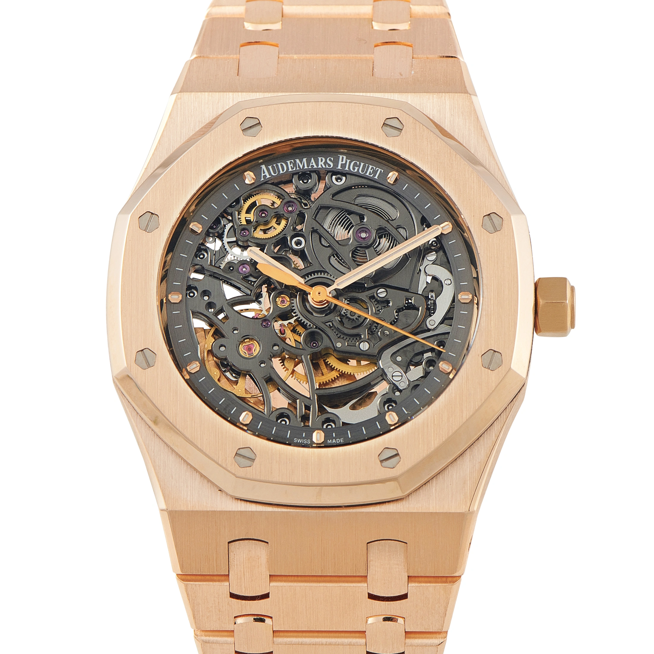 Audemars Piguet Royal Oak Openworked Rose Gold Watch 15305OR.OO.D088CR.01