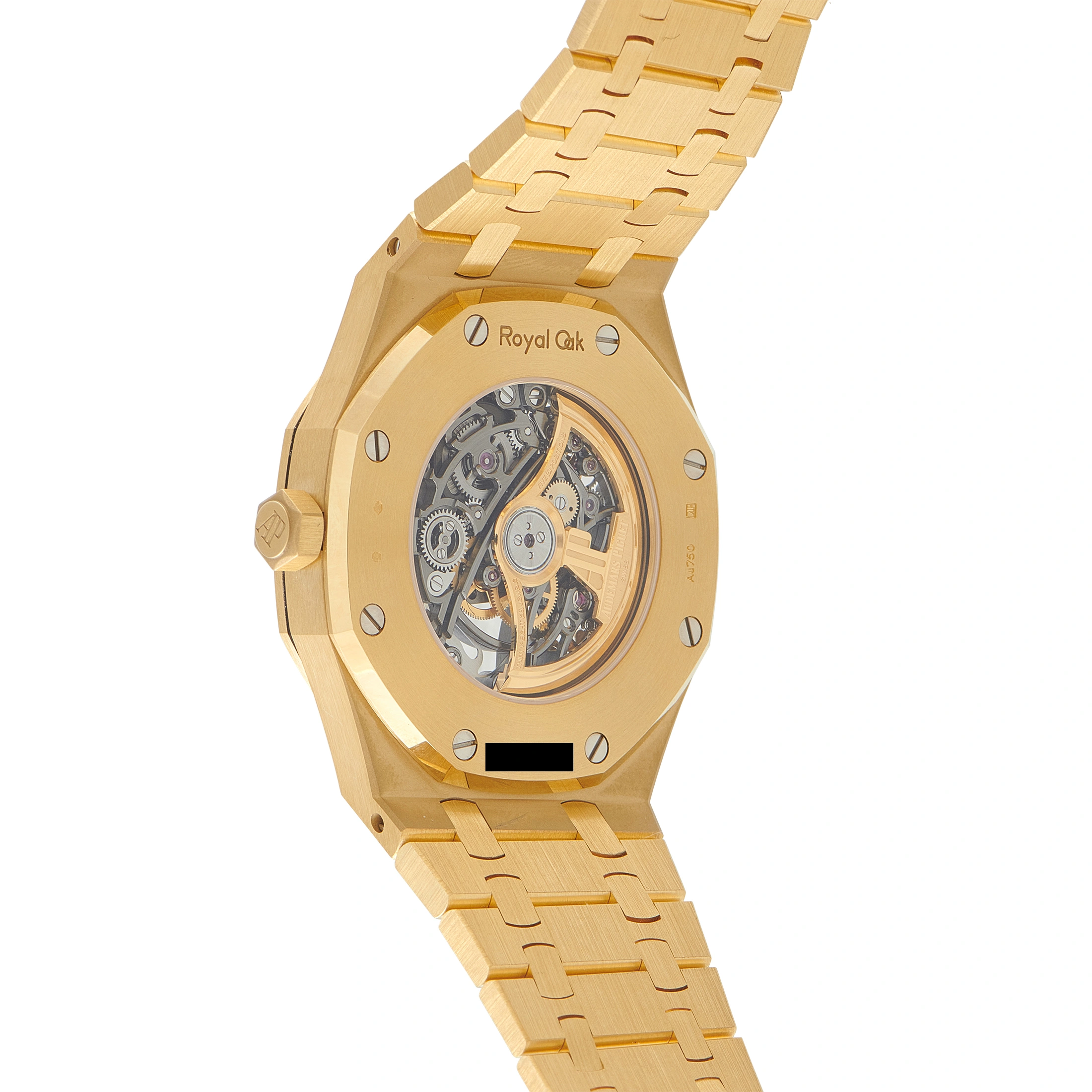 Audemars Piguet Royal Oak Double Balance Wheel Openworked 18K Yellow Gold Watch 15407ba.oo.1220ba.01 - Image 3