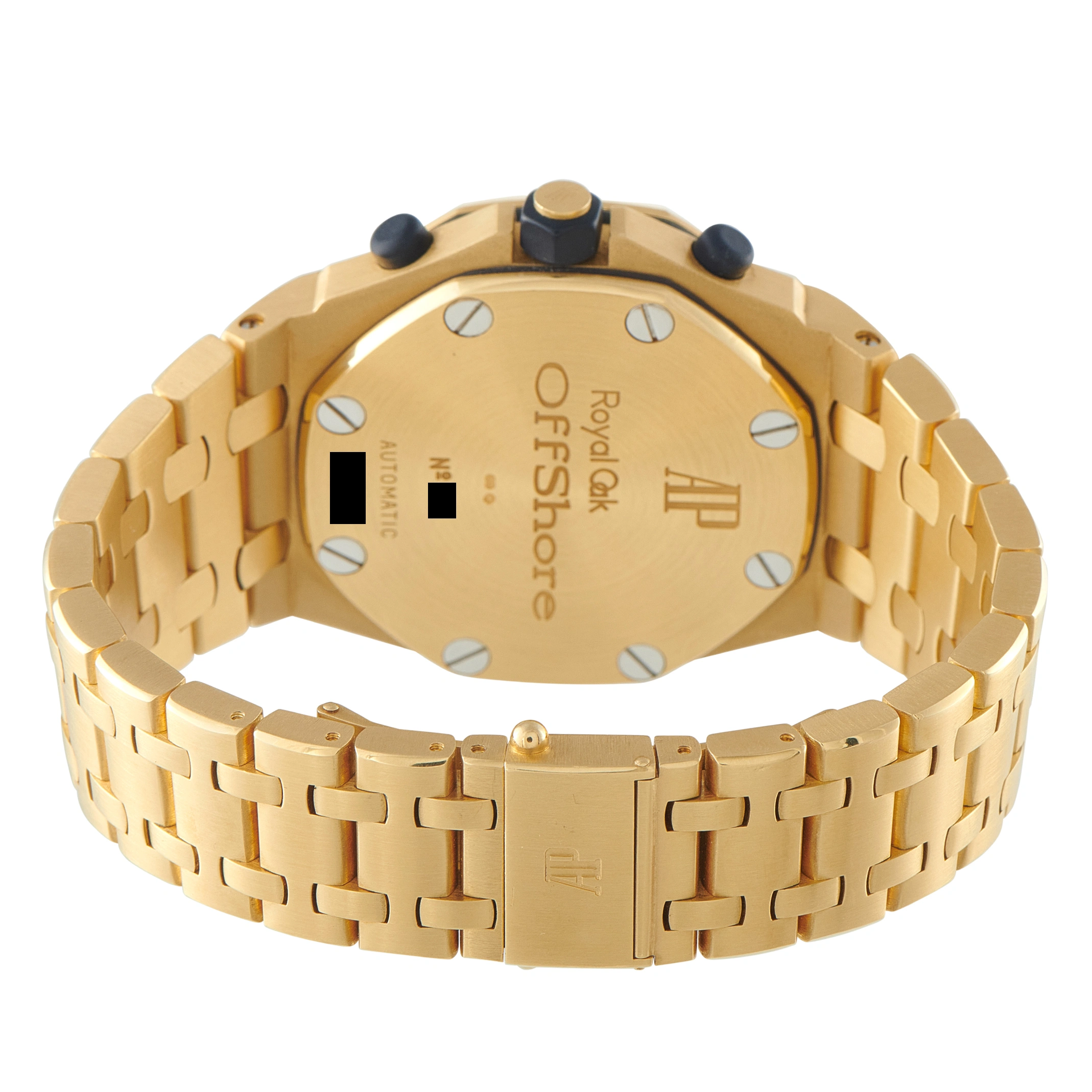 Audemars Piguet Royal Oak Offshore Chronograph 18K Yellow Gold Watch 25721BA.OO.1000BA.02 - Image 4