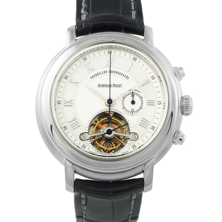 Audemars Piguet Jules Audemars Tourbillon Chronograph 18K White Gold Watch 25909BC.OO.D002CR.03
