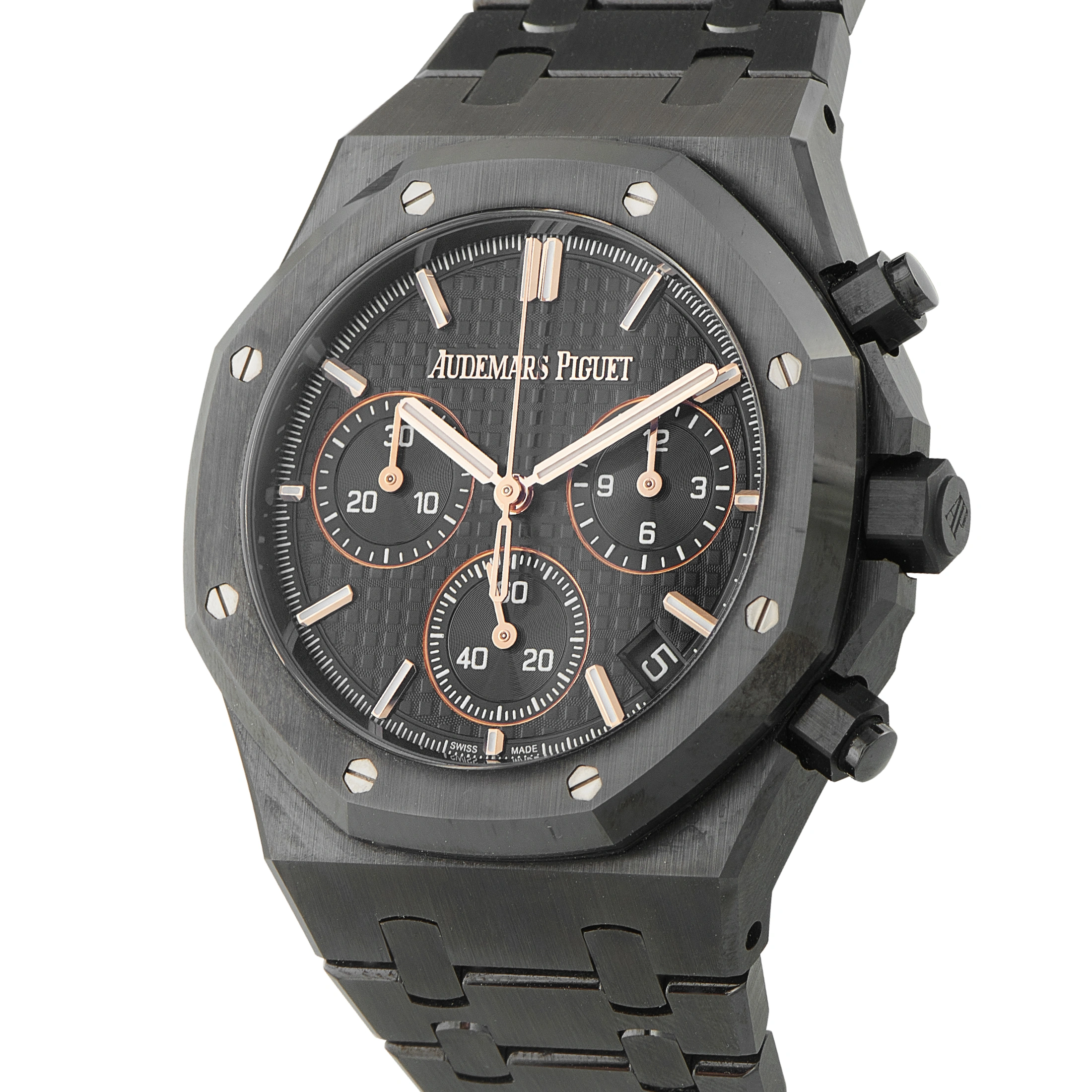 Audemars Piguet Royal Oak Chronograph Black Ceramic Watch 26240CE.OO.1225CE.02 - Image 2