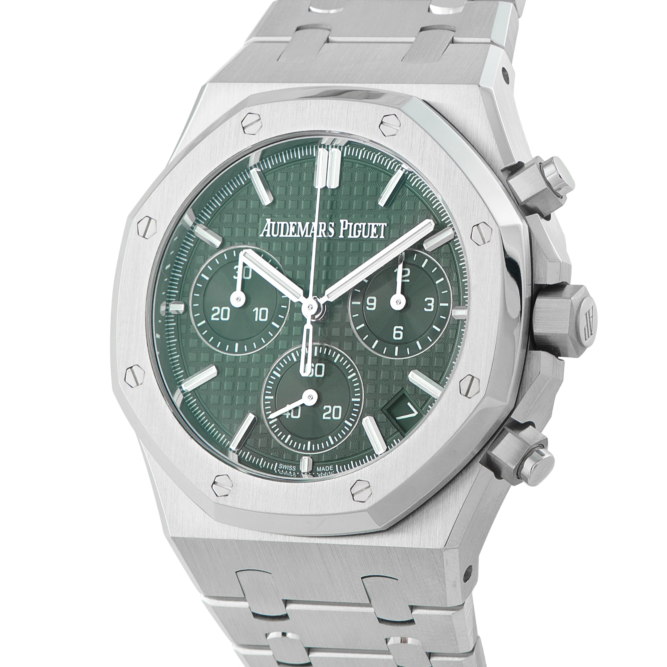 Audemars Piguet Royal Oak Chronograph Khaki Dial Steel Watch 26240ST.OO.1320ST.08 - Image 2