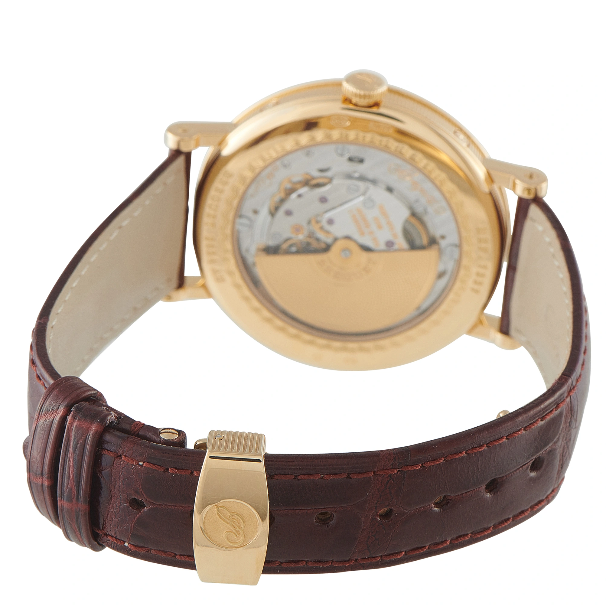 Breguet Classique Calendrier 18K Yellow Gold Watch 7337BA/1E/9V6 - Image 4