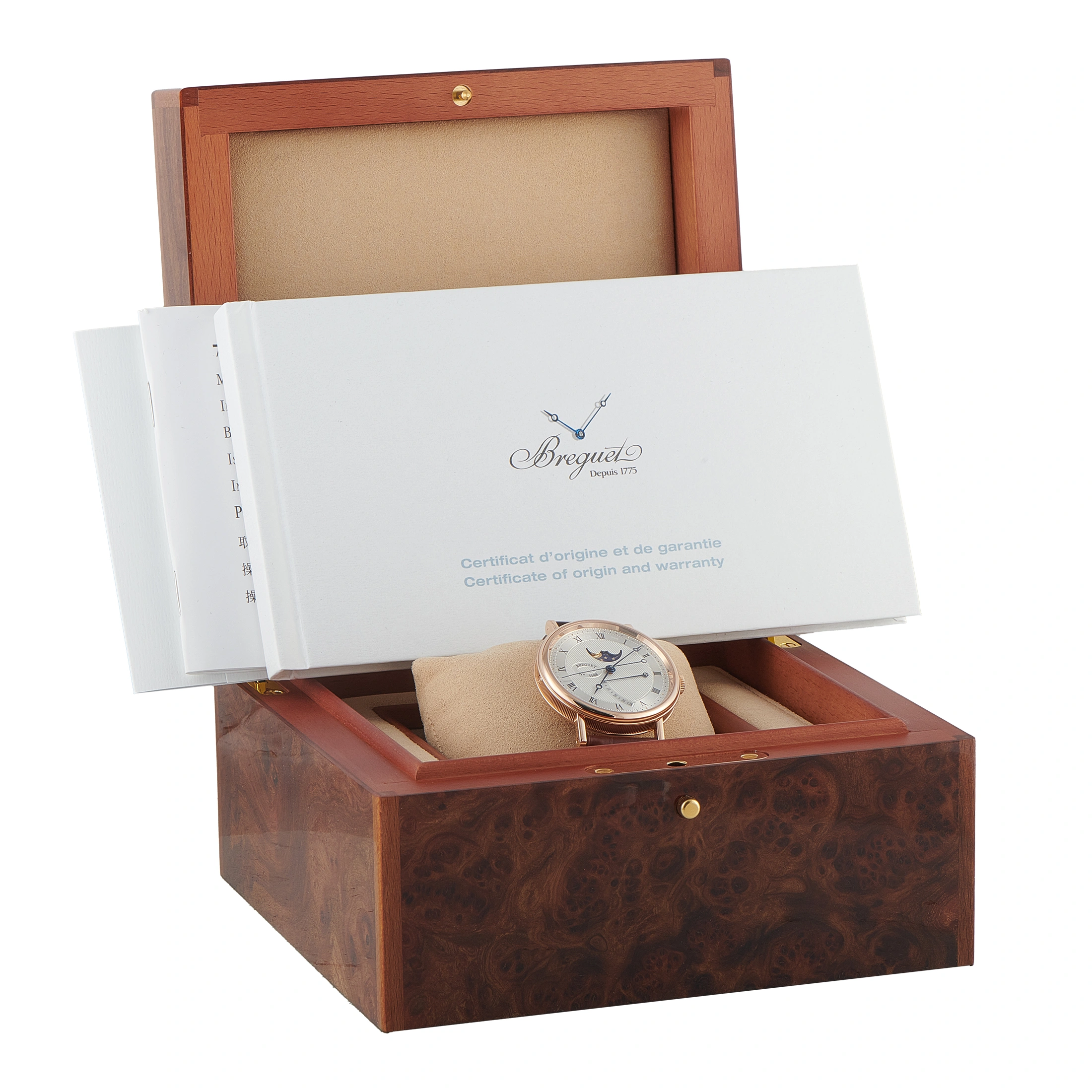 Breguet Classique 18K Rose Gold Watch 7787BR/12/9V6 - Image 5