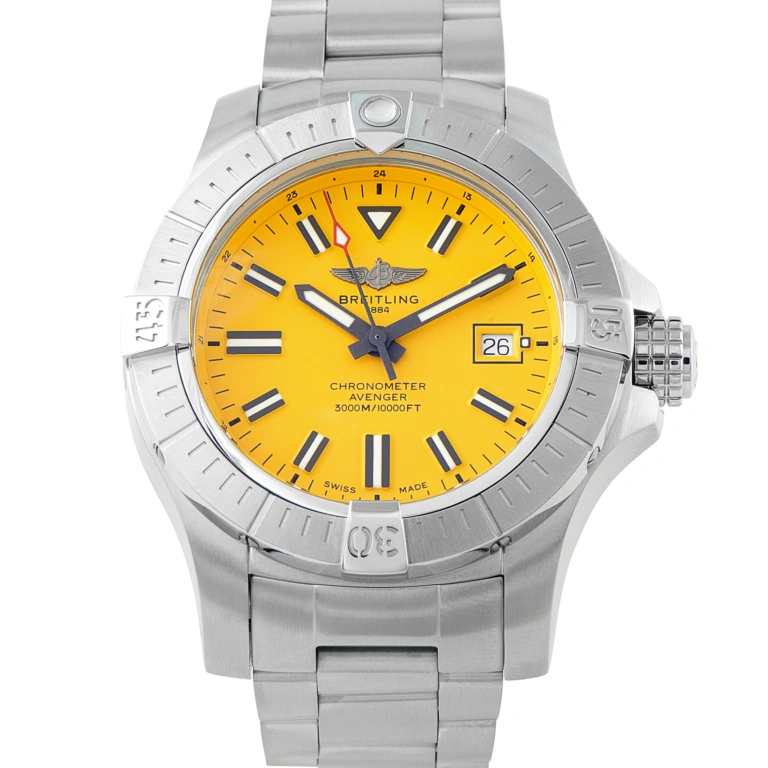 Breitling Avenger 45 Seawolf Automatic Steel Watch A17319101I1A1