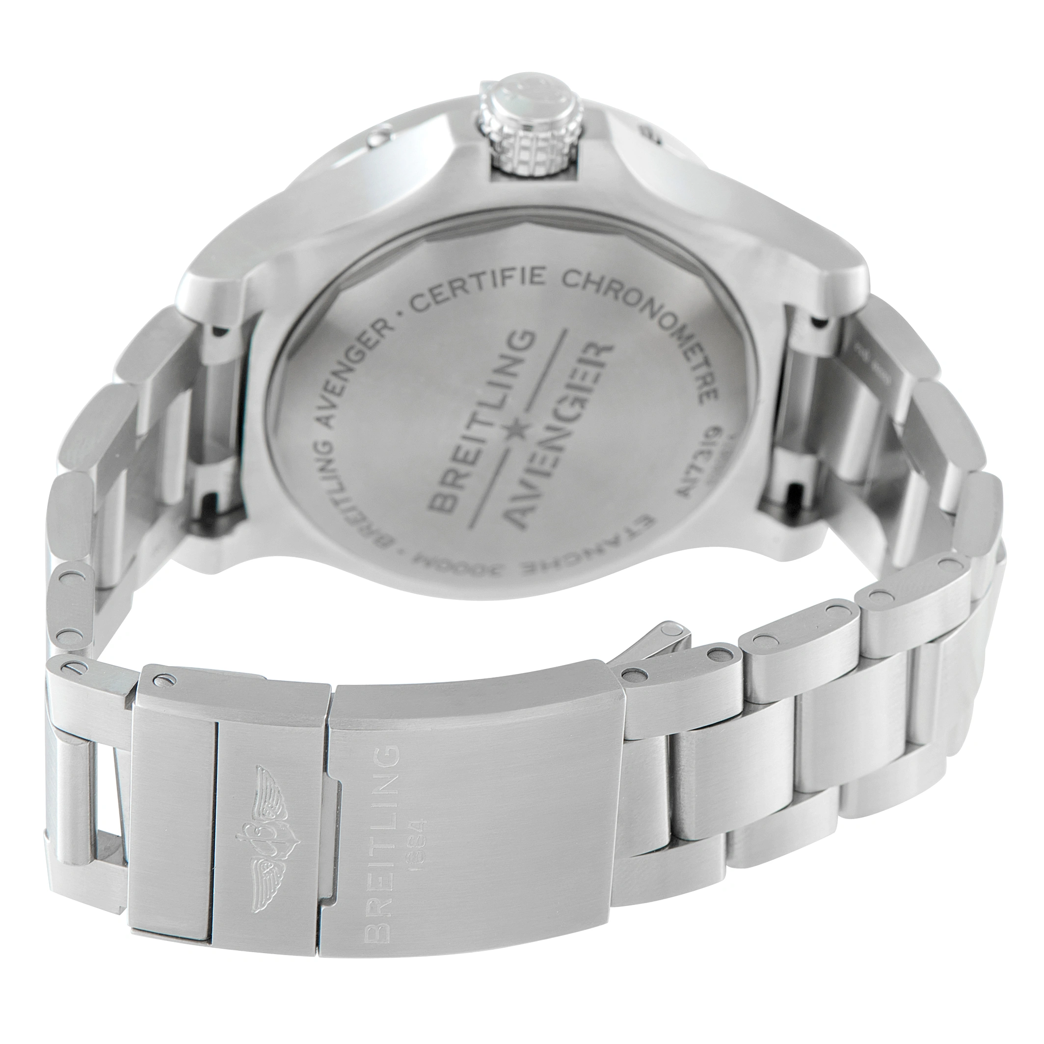 Breitling Avenger 45 Seawolf Automatic Steel Watch A17319101I1A1 - Image 4