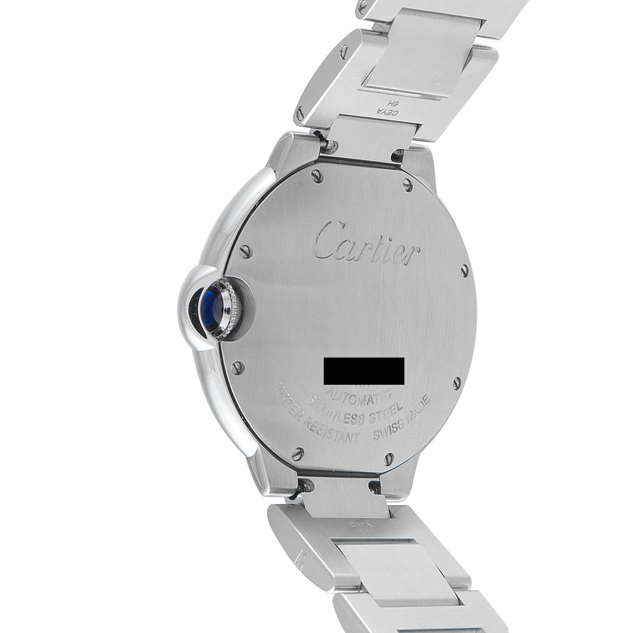 Cartier Ballon Bleu de Cartier Diamond and Steel Ladies Watch W4BB0017 - Image 3