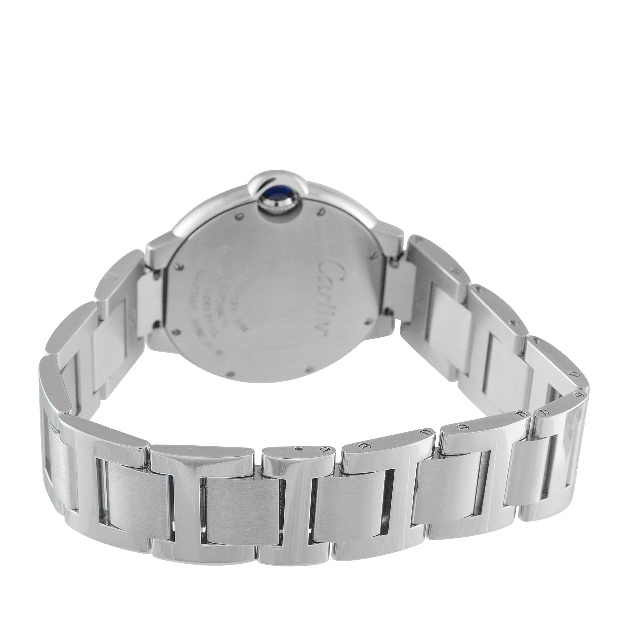 Cartier Ballon Bleu de Cartier Diamond and Steel Ladies Watch W4BB0017 - Image 4